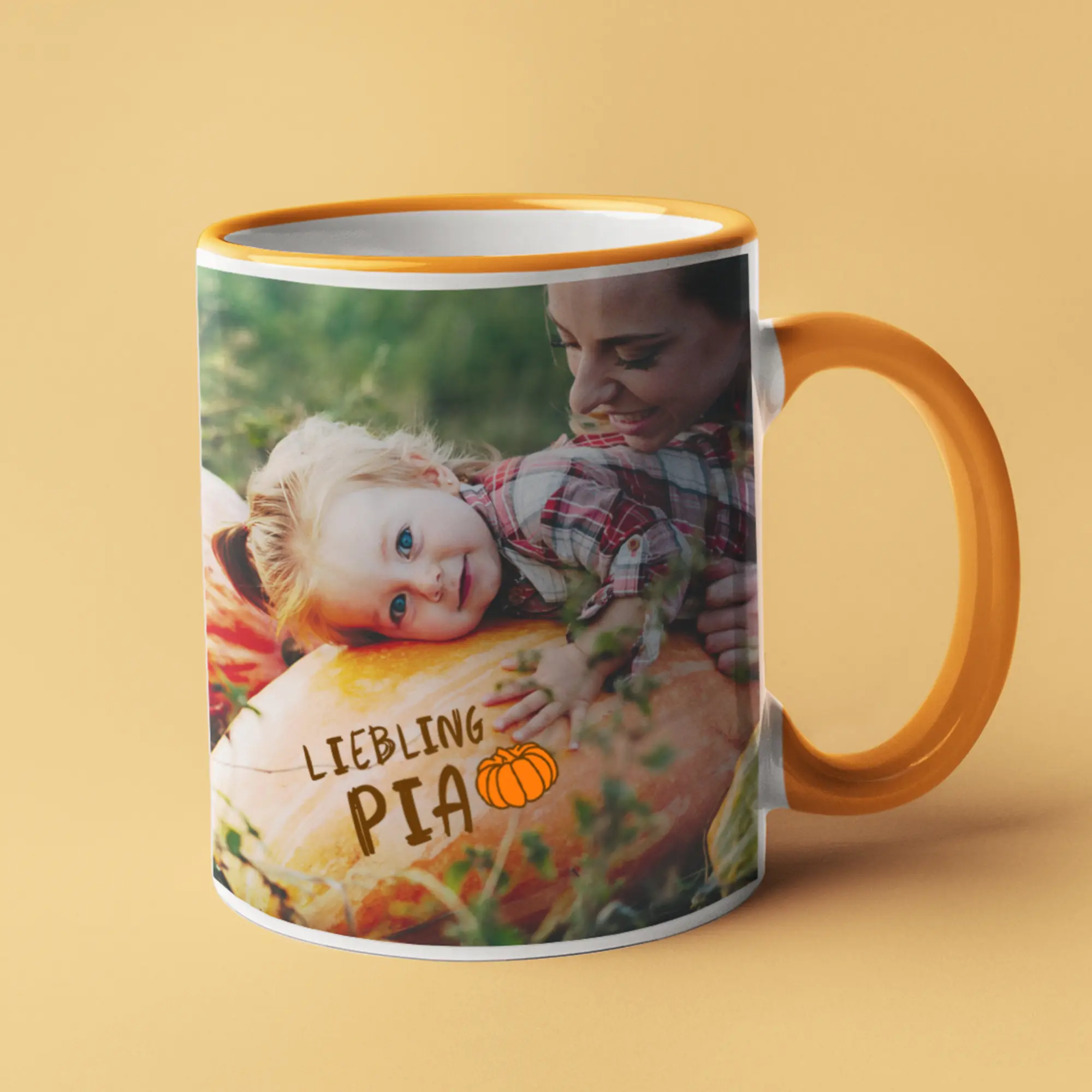 Keramiktasse RIM & HANDLE 11oz, Orca™ Coating, div. Farben