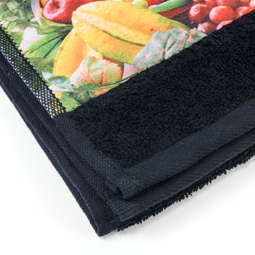 Walkfrottier-Handtuch mit PES-Bordüre, div. Farben und Größen Walkfrottier-Handtuch mit PES-Bordüre, div. Farben und Größen