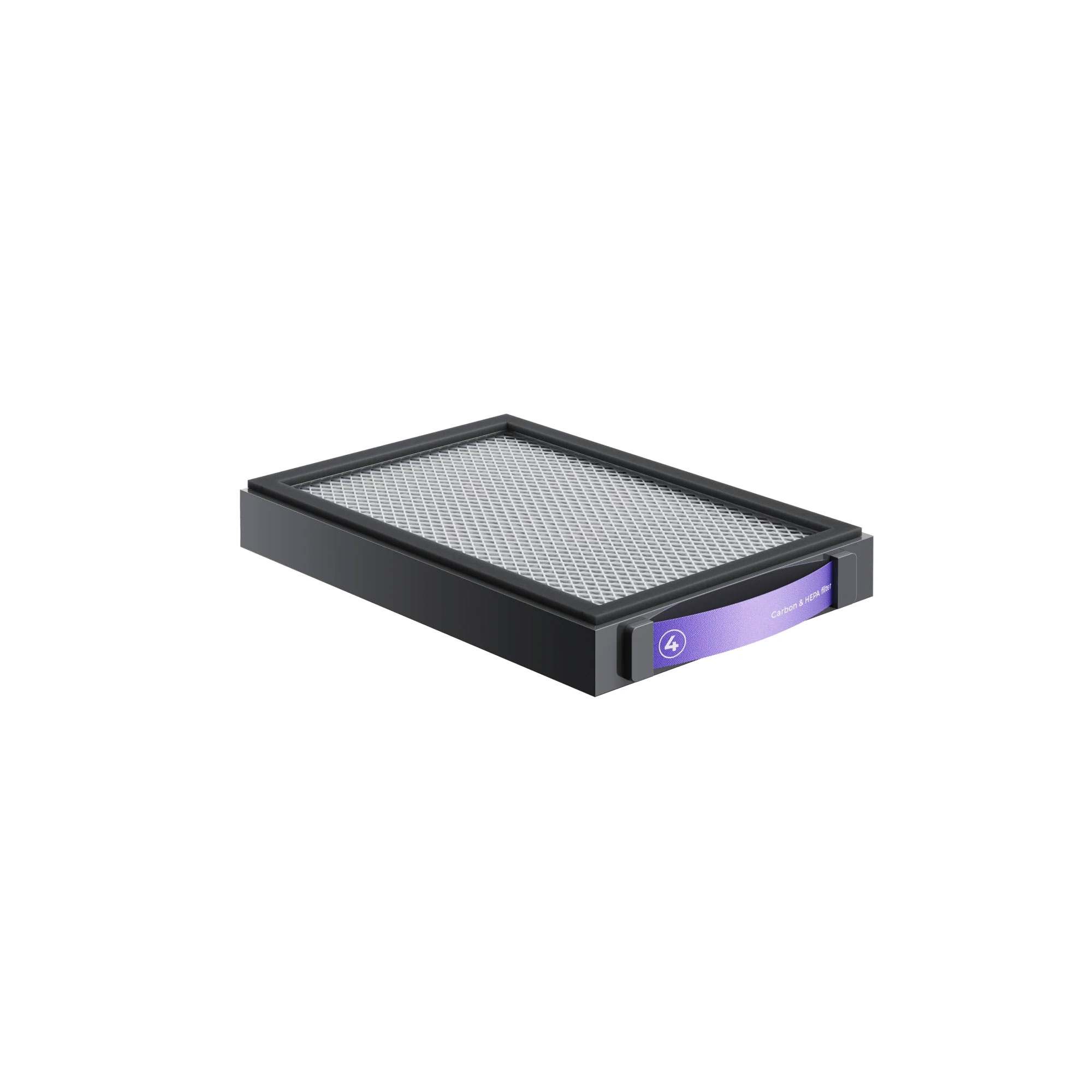 xTool Ultra Dense Carbon Mesh Filter, V1.0, Violet, No. 4 pour système d'aspiration xTool Safety Pro™ AP2