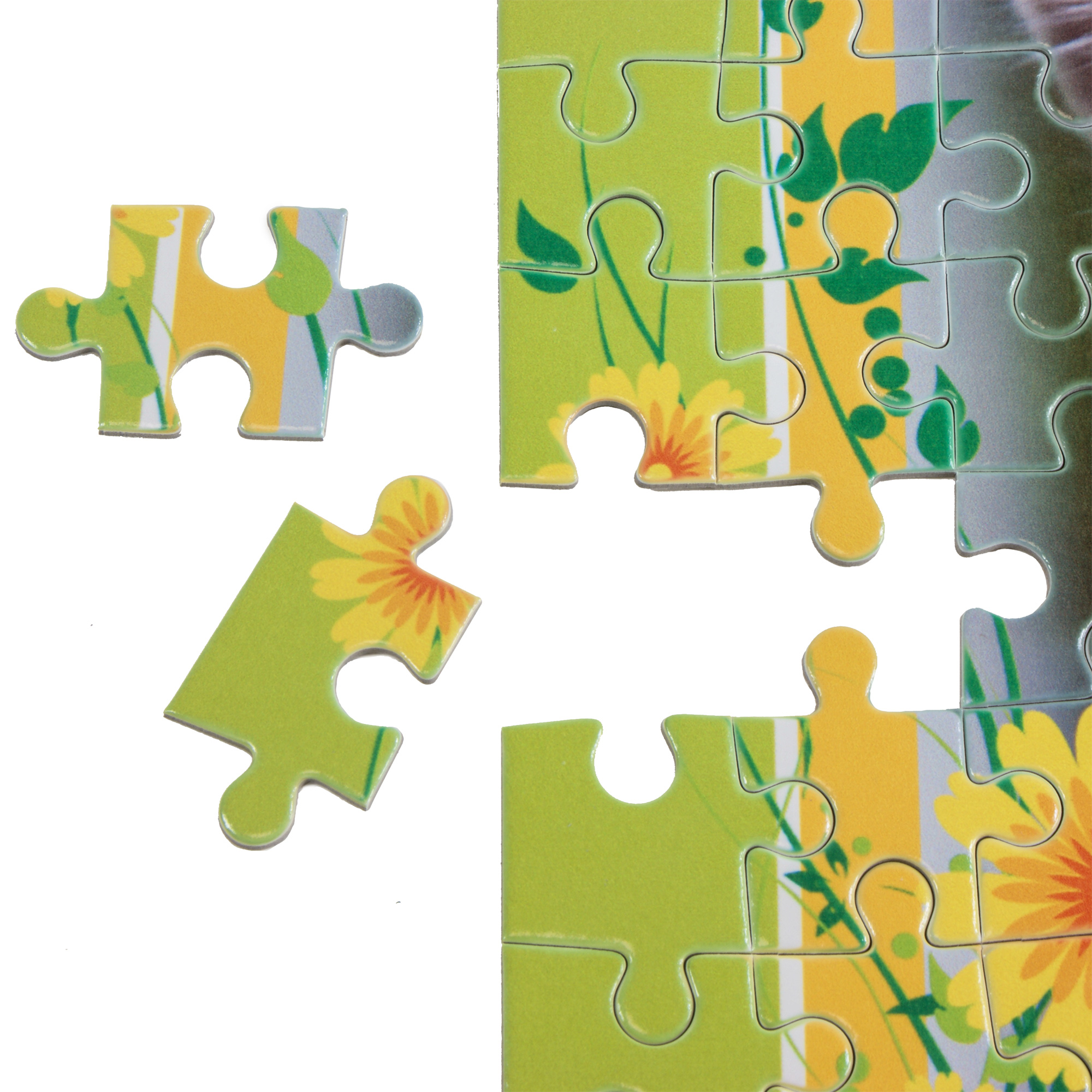 Puzzles cartonnés sans cadre, diverses versions