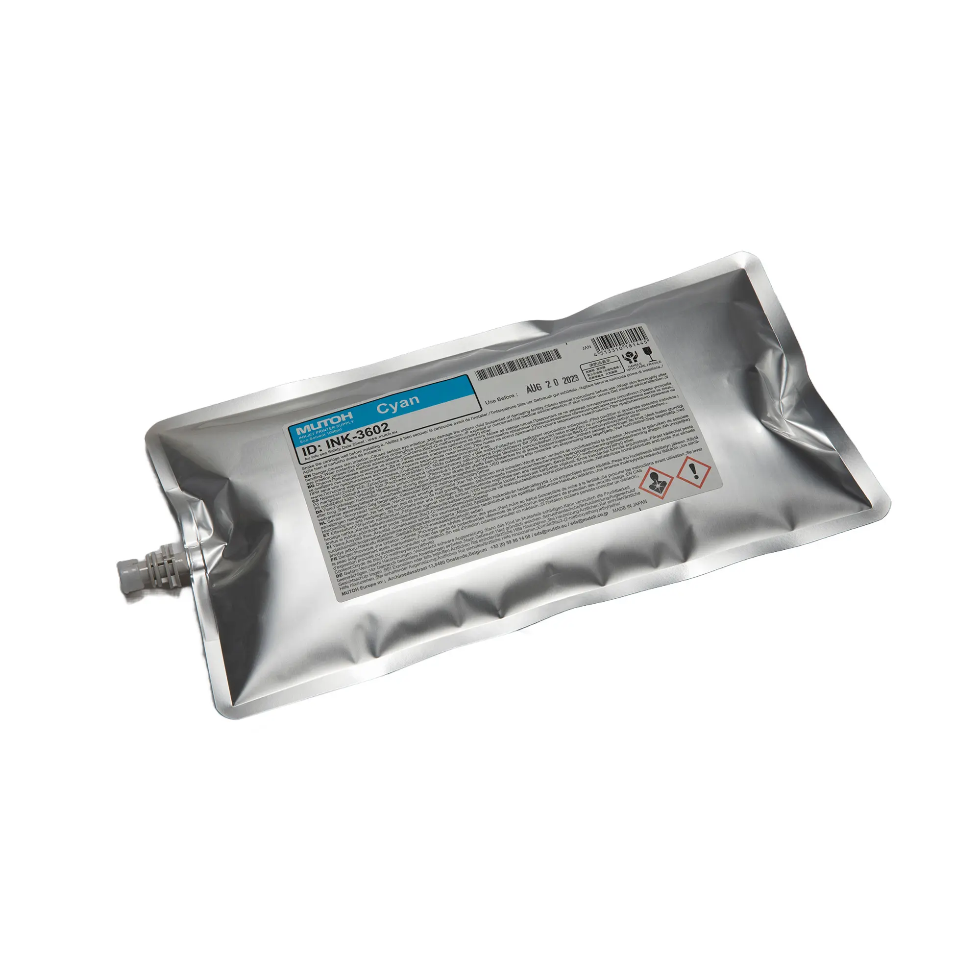 MS41 Eco Solvent Ink für XpertJet 1682, div. Farben, 1.000-ml-Beutel