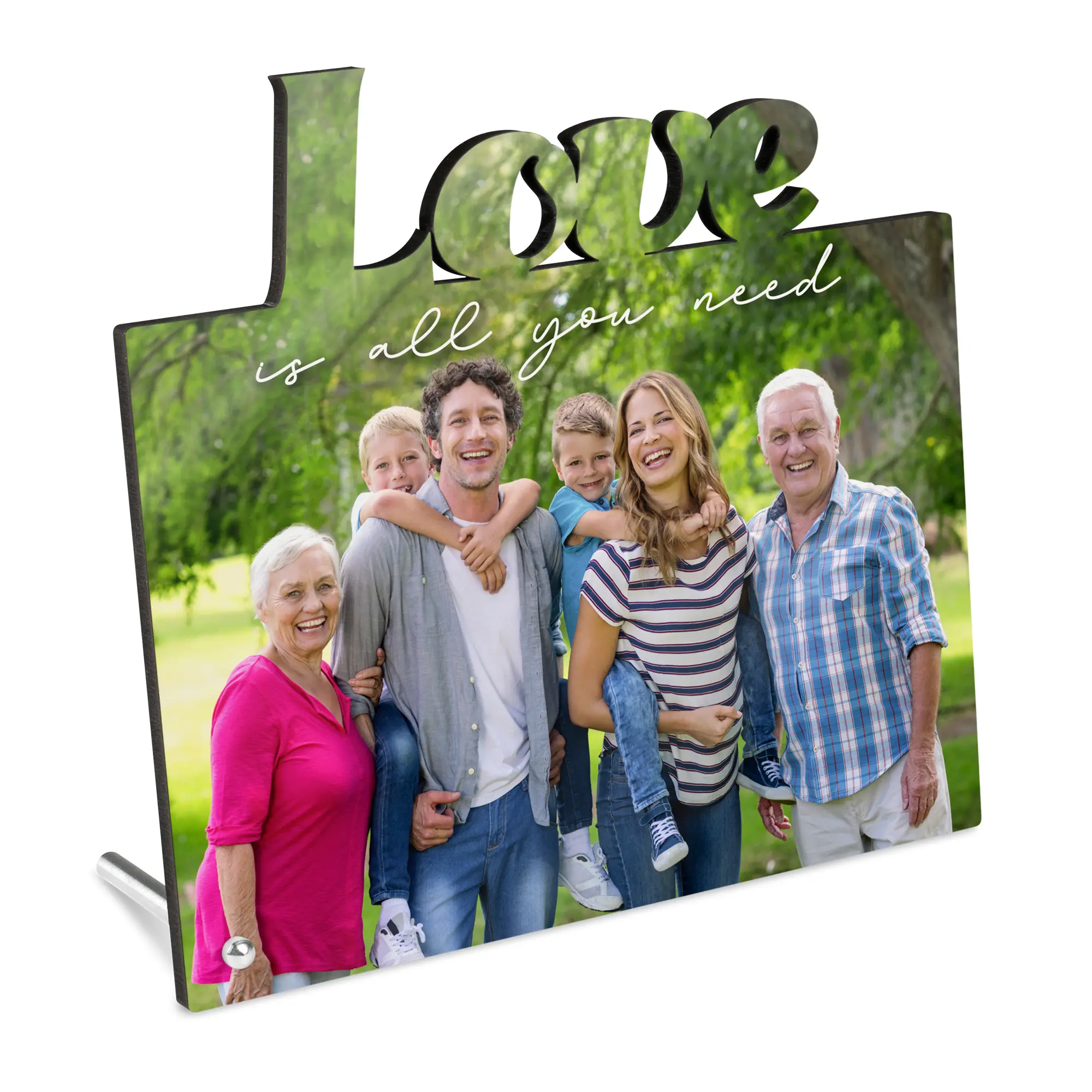 Sublistar® MDF Emo Frame Love, includes 1 metal pin, 6 mm thickness, 100 pcs./carton