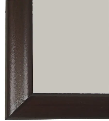 UNISUB Wandtafel weiß-glänzend, 230 x 305 x 16 mm, Rahmenfarbe Kirschbaum