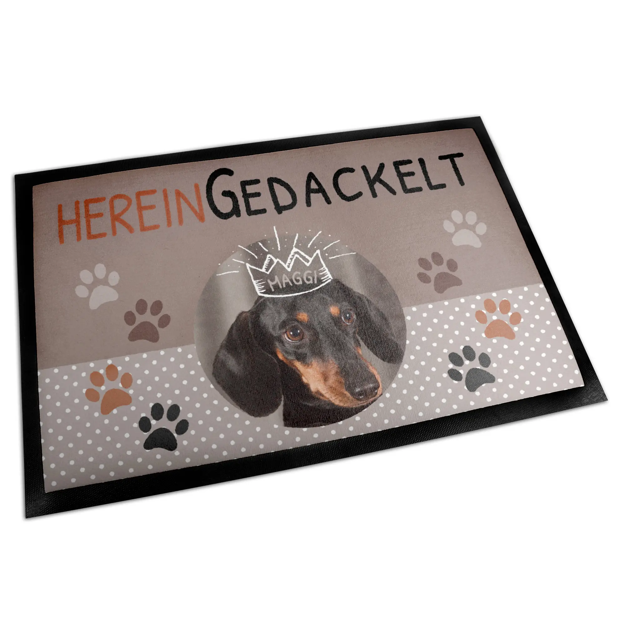 Sublistar® Doormat white with rubber edges, non-slip, div. sizes