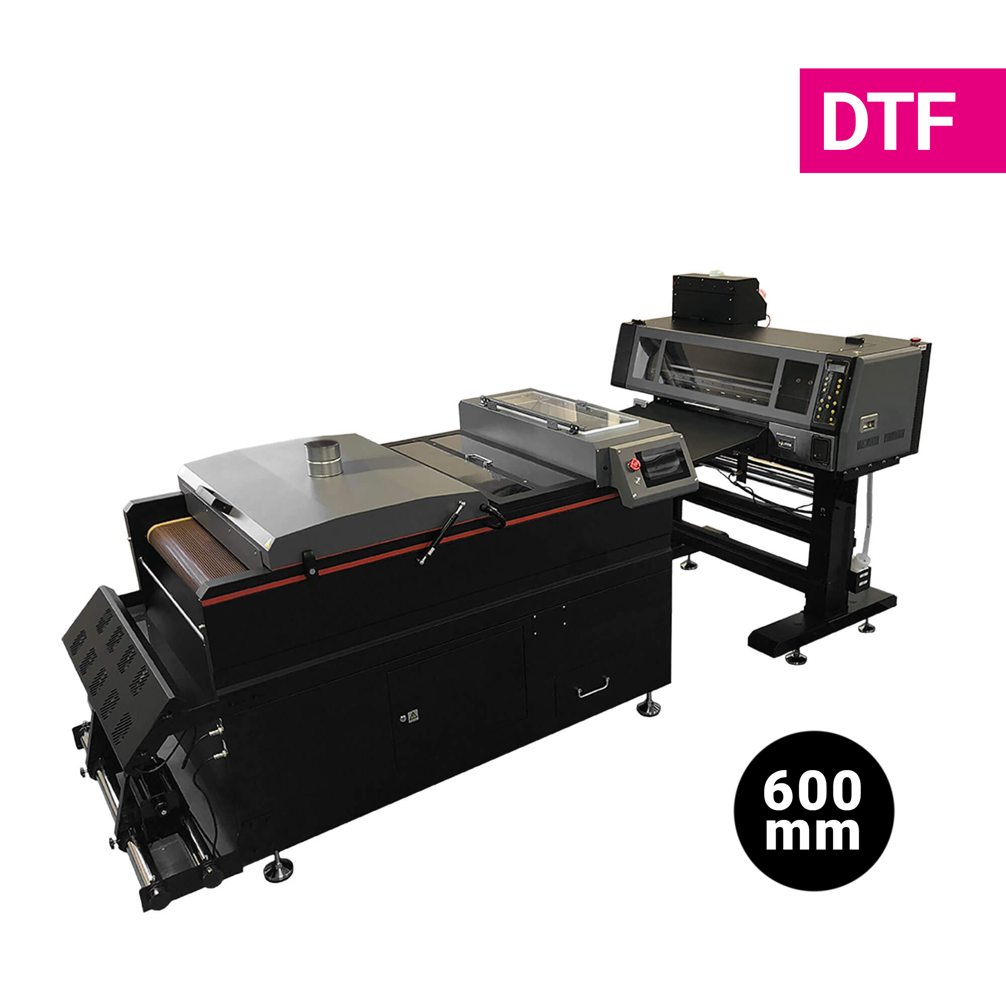 DTF Drucksystem XP600-PRO, Drucker und Fixiereinheit (600 mm)