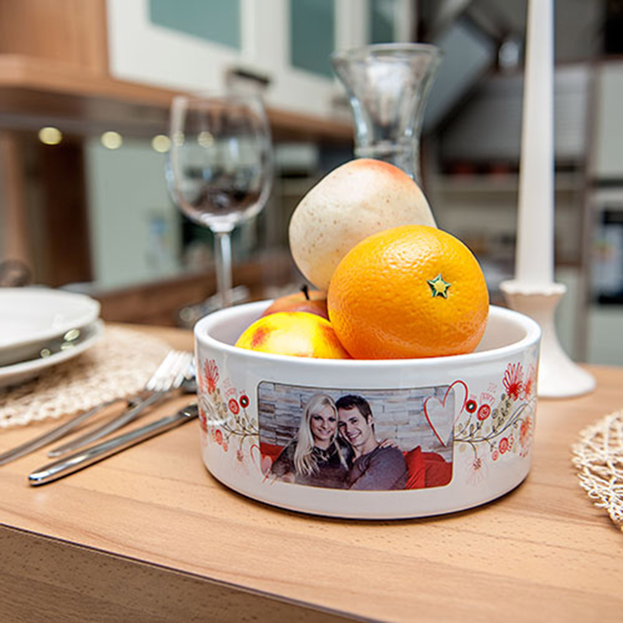 Ecuelle petite, blanche, taille Ø 155 mm couleur blanc, 6 pcs./couche, 24 pcs./carton