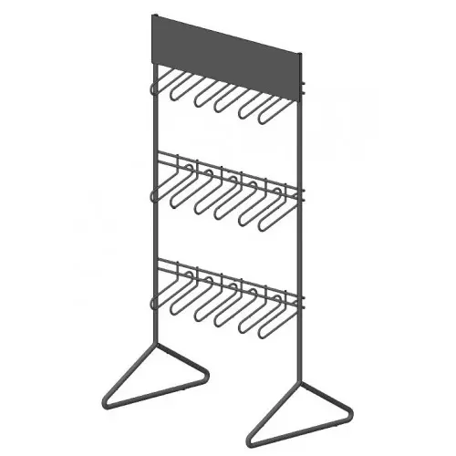 Tischdisplay für Masken, geeignet für bis zu 9 Sorten Masken