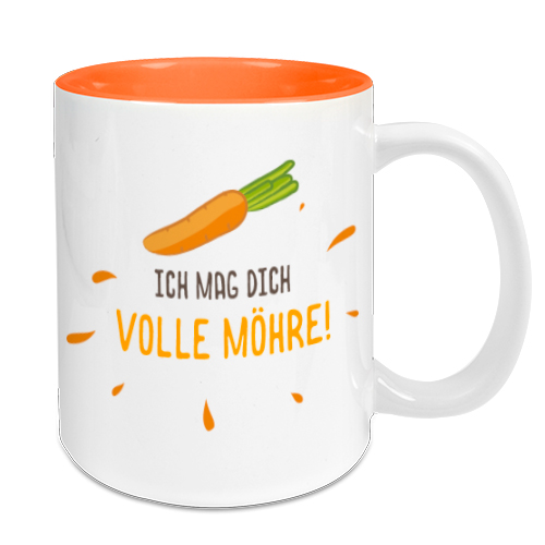 Keramiktasse TWO TONES 11oz, Sublistar®-Coating, div. Farben