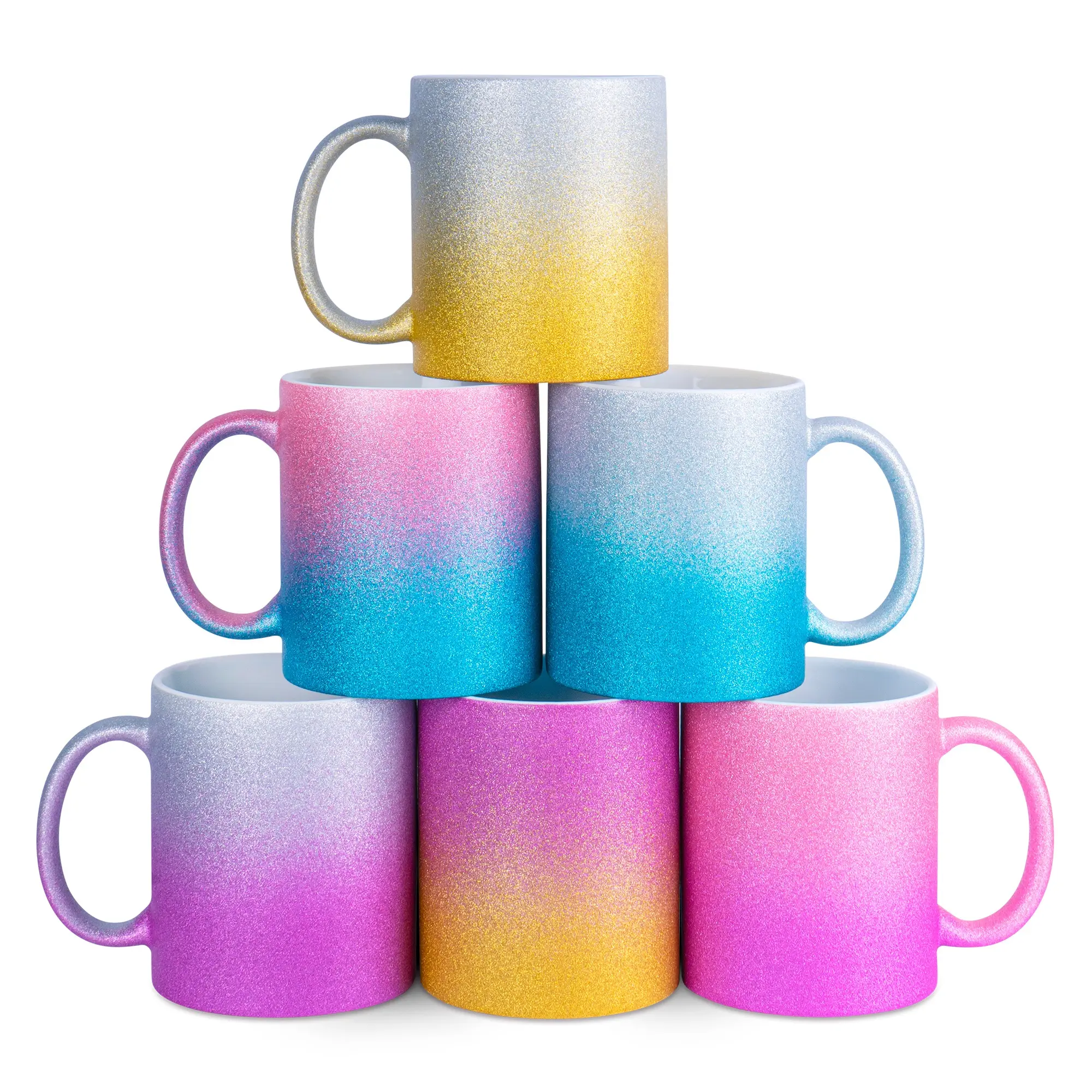 Mug en céramique SPARK-BC- avec dégradé de couleurs 11oz, Orca™ Coating, div. couleurs