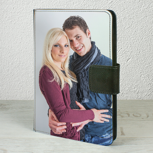 Subli Leather, Klapphülle für Tablet aus Kunstleder, verschiedene Größen