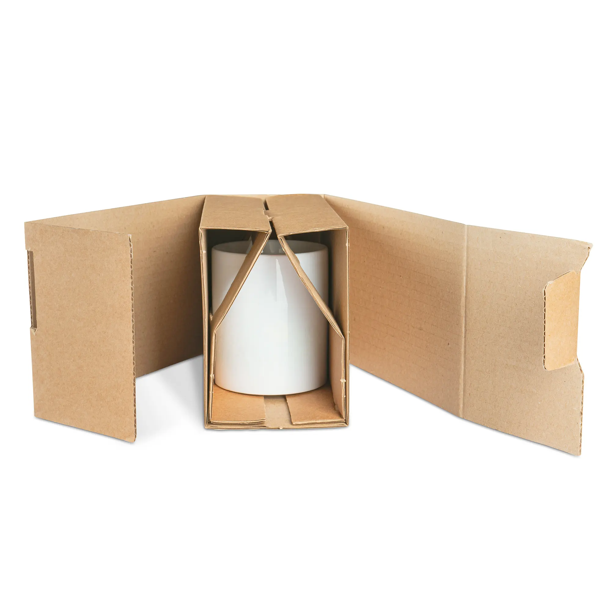 Transportverpackung, für 1 Tasse, (LxHxT) 193 x 128 x 95 mm