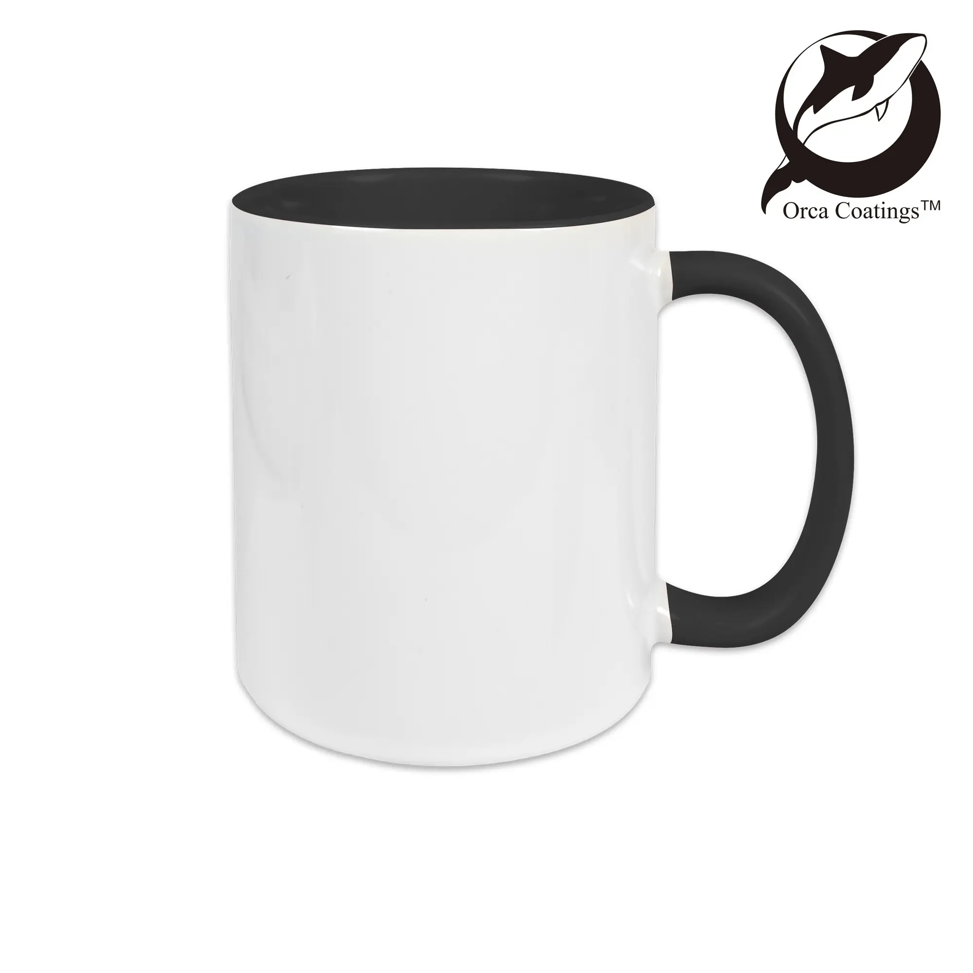 Keramiktasse TWO TONES & HANDLE 11oz, Orca™ Coating, div. Farben