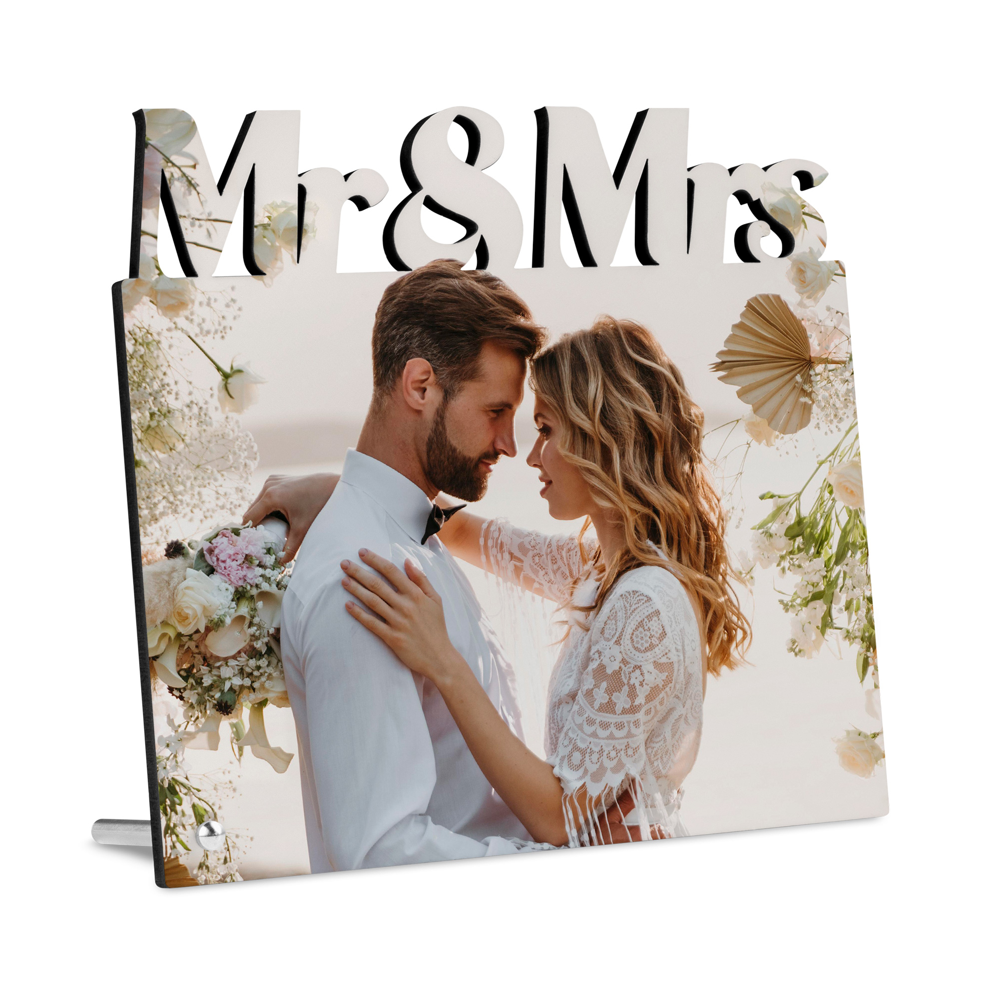 Sublistar® MDF Emo-Frame Mr&Mrs, inkl. 1 Metallstift, 6 mm stark