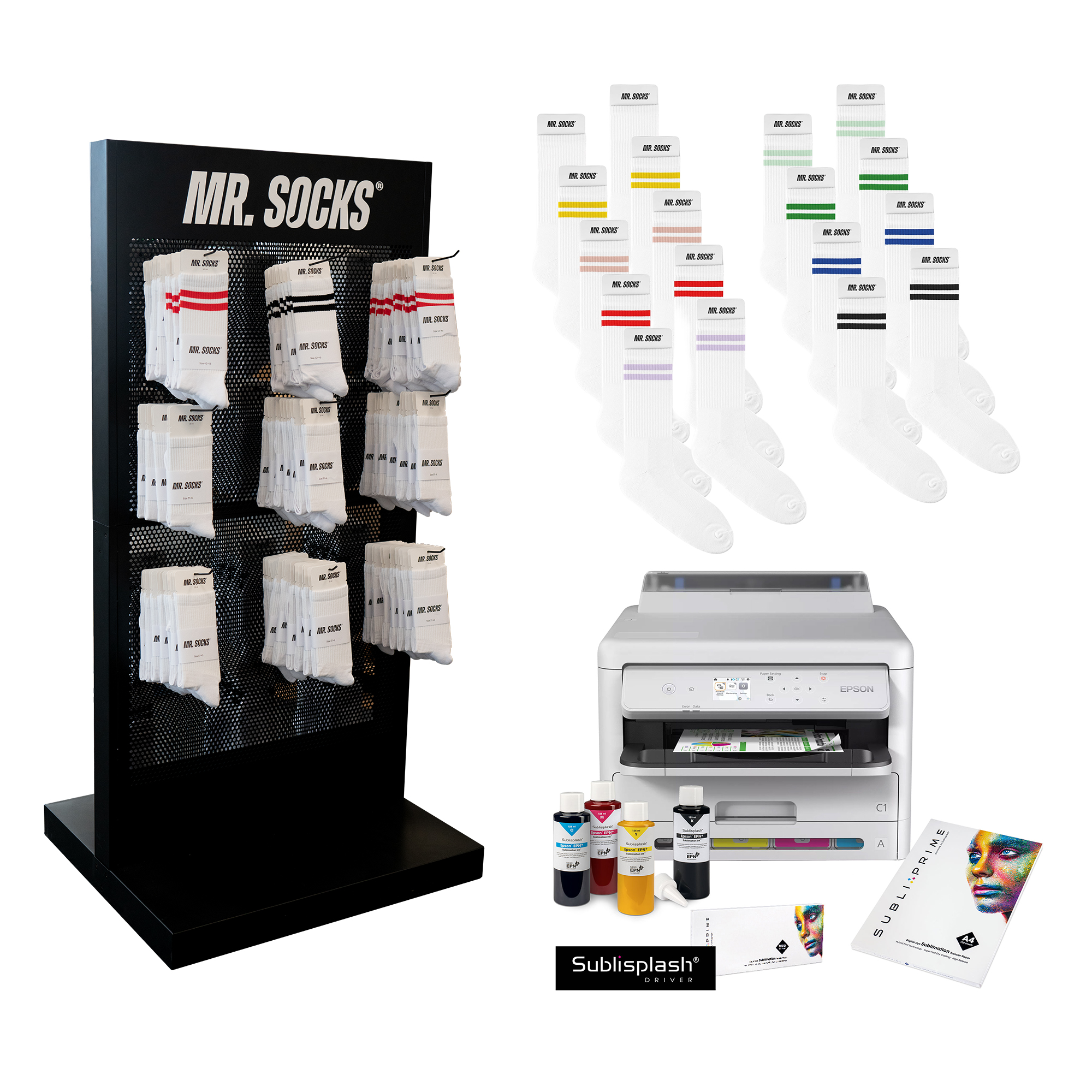 Mr. Socks Bundle, Large, consisting of: