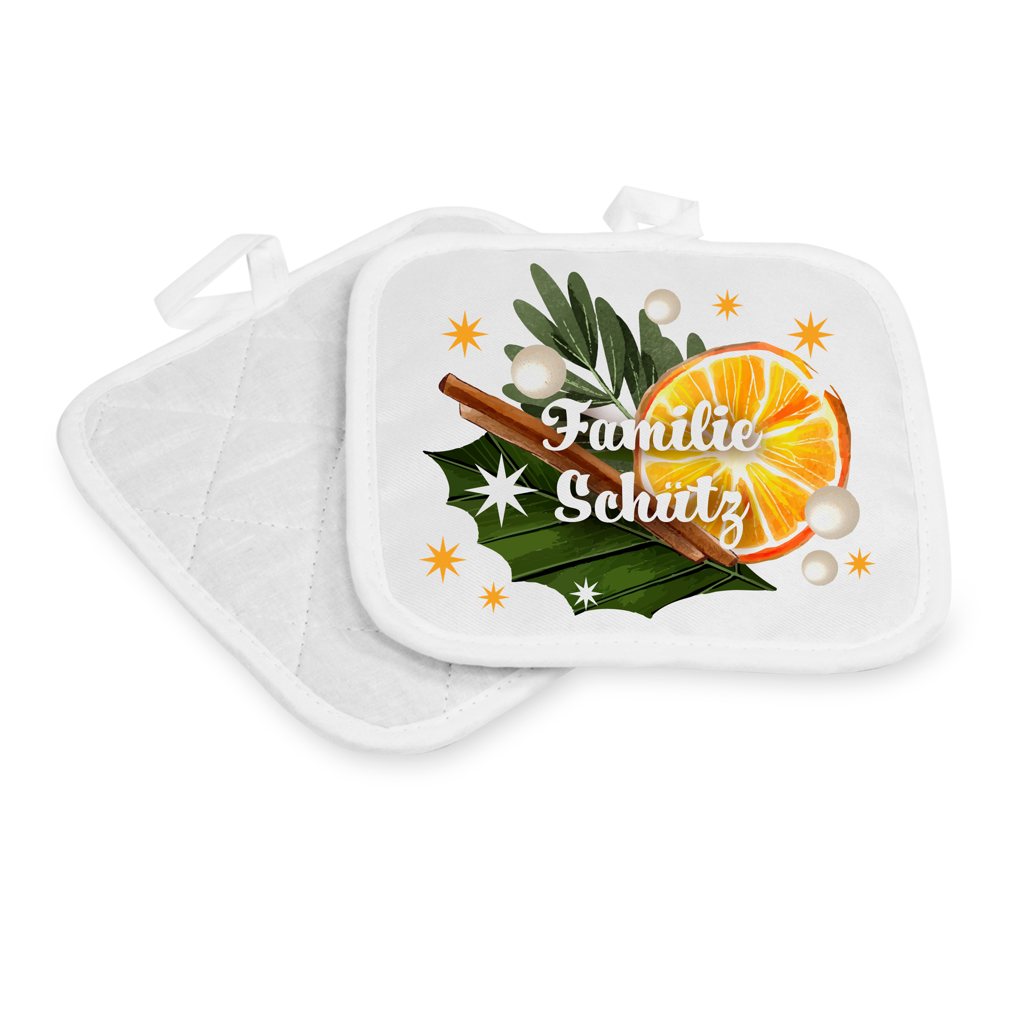Sublistar® Manique blanc, 100% polyester, taille 17 x 17 cm, 6 lots/pack, 144 lots/carton