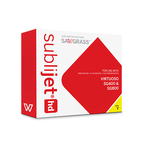 SubliJet HD pour Virtuoso SG-400/800, cartouche de 29 ml/42 ml, divers couleurs