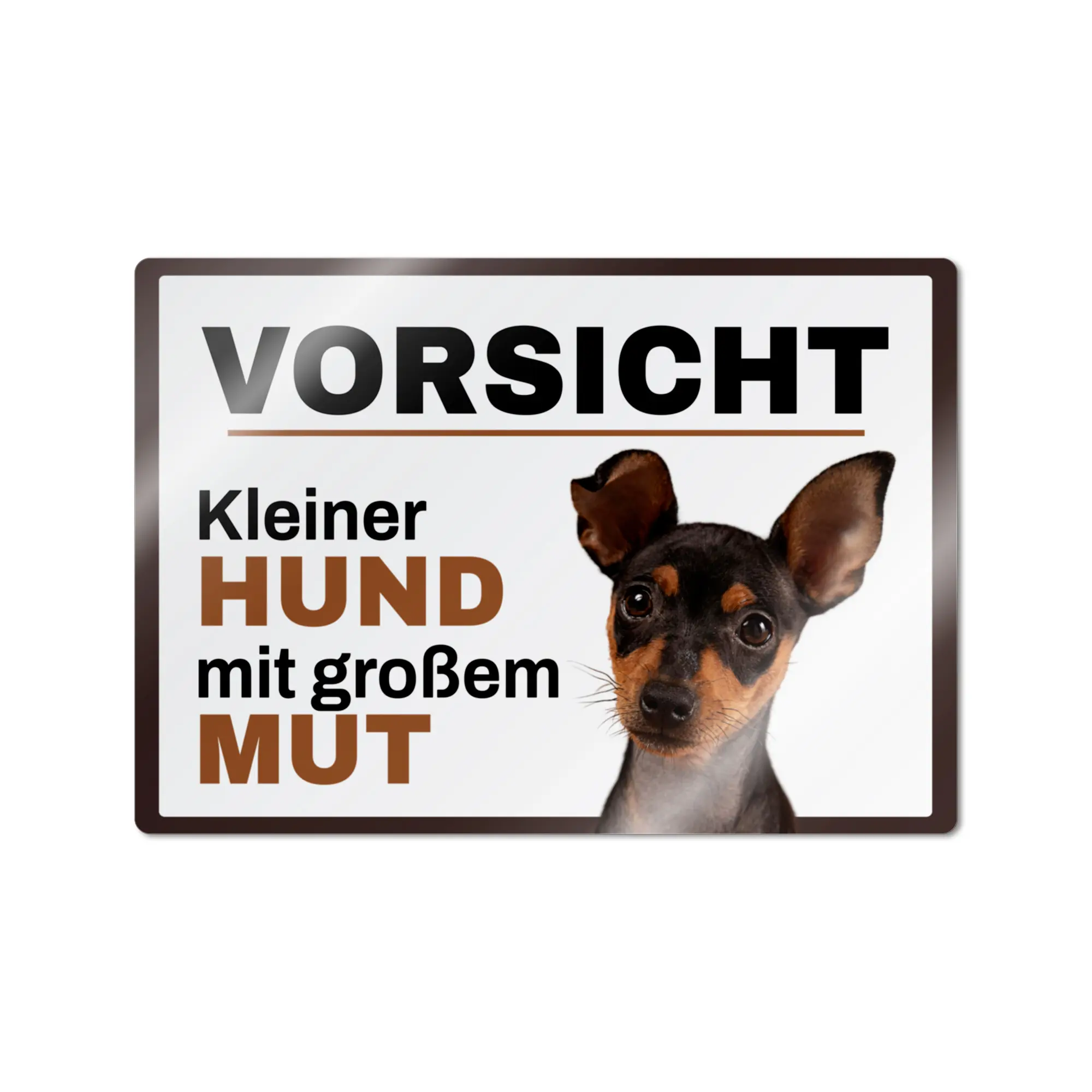 Duraluxe Alu-Fototafel weiß-glänzend, versch. Größen