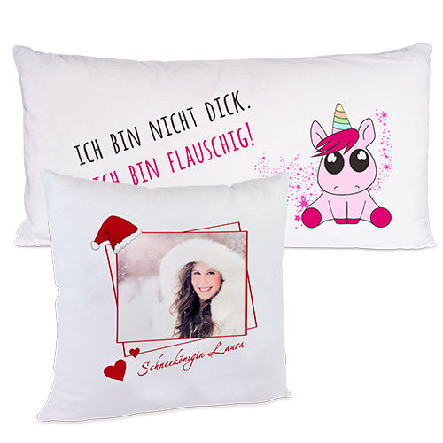 Sublistar® Kissenbezug flauschig aus 100% Polyester,  div. Größen