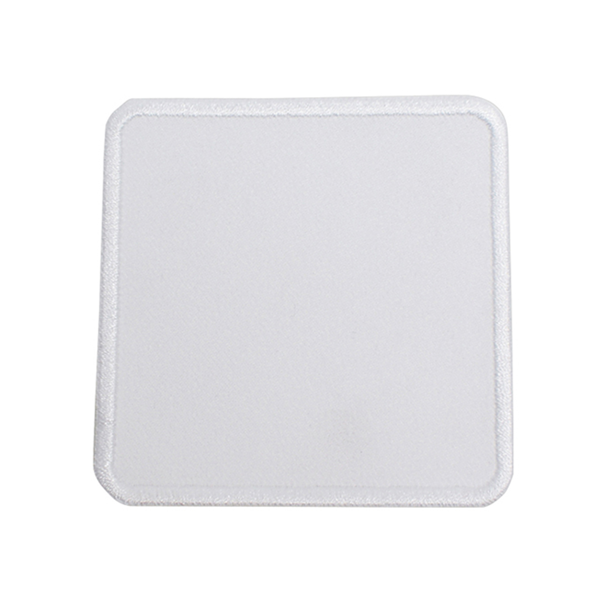 Etiquettes patch à coudre-carré, diverses tailles en couleurs