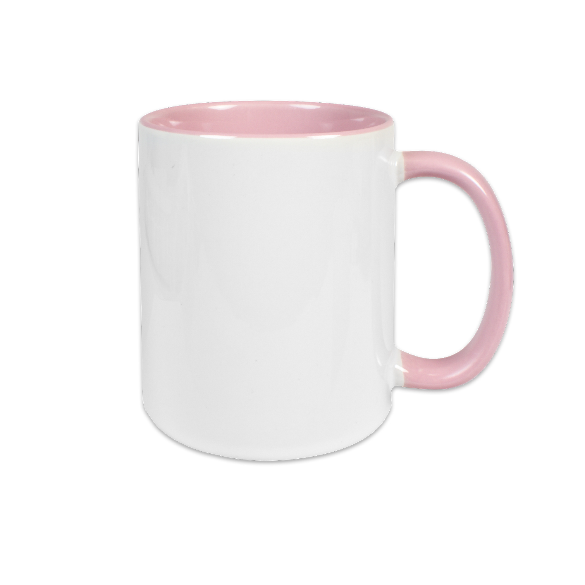 Tasse en céramique TWO TONES & HANDLE 11oz, DURAGLAZE, divers coloris