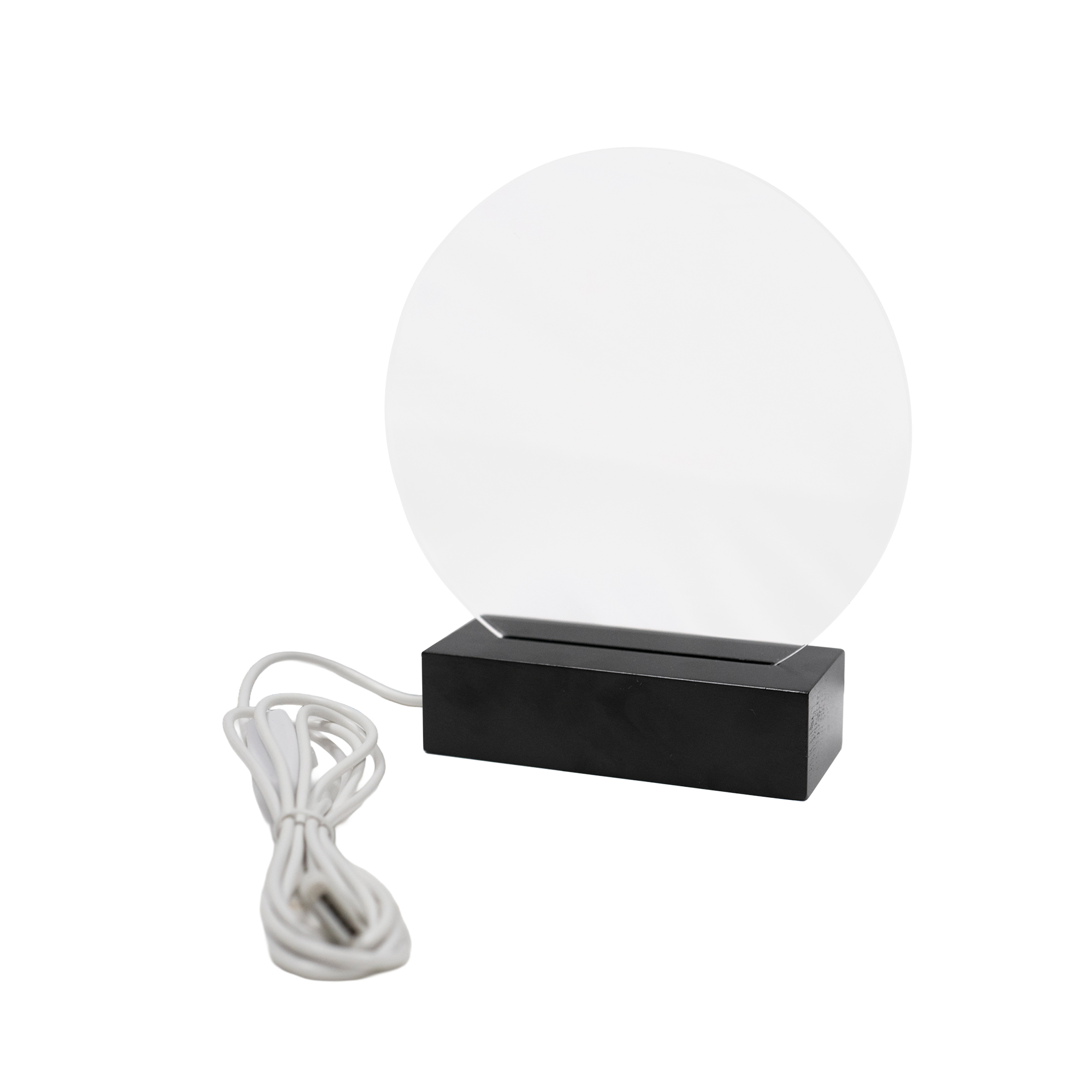Présentoir rond en acrylique, différents bundles