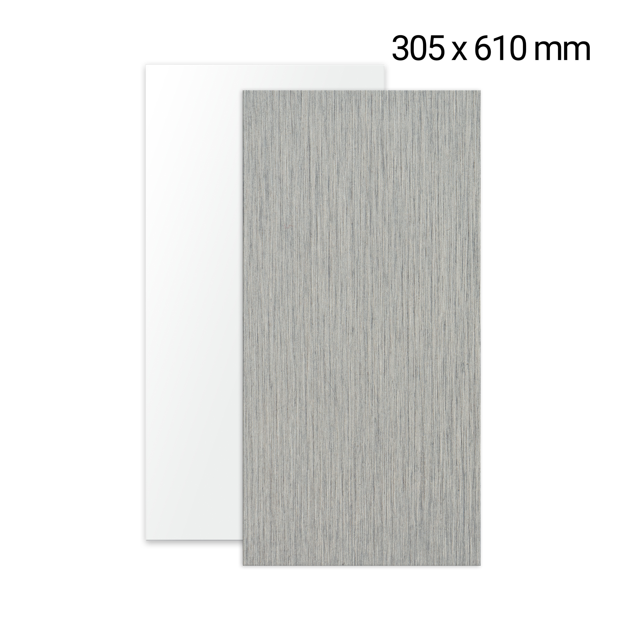 Alu-Platte 305 x 610 mm, 0,7 mm stark, div. Farben