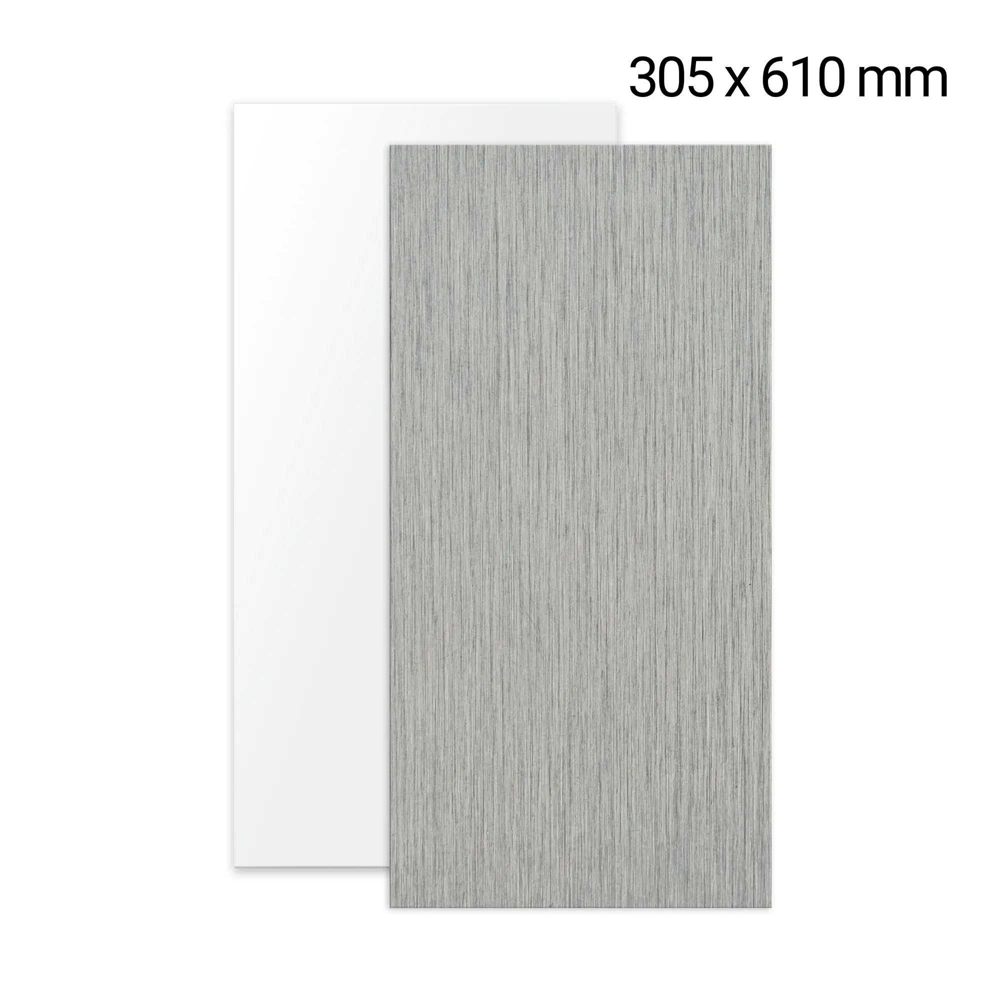 Aluminium sheet 305 x 610 mm, 0.7 mm thickness, various colours