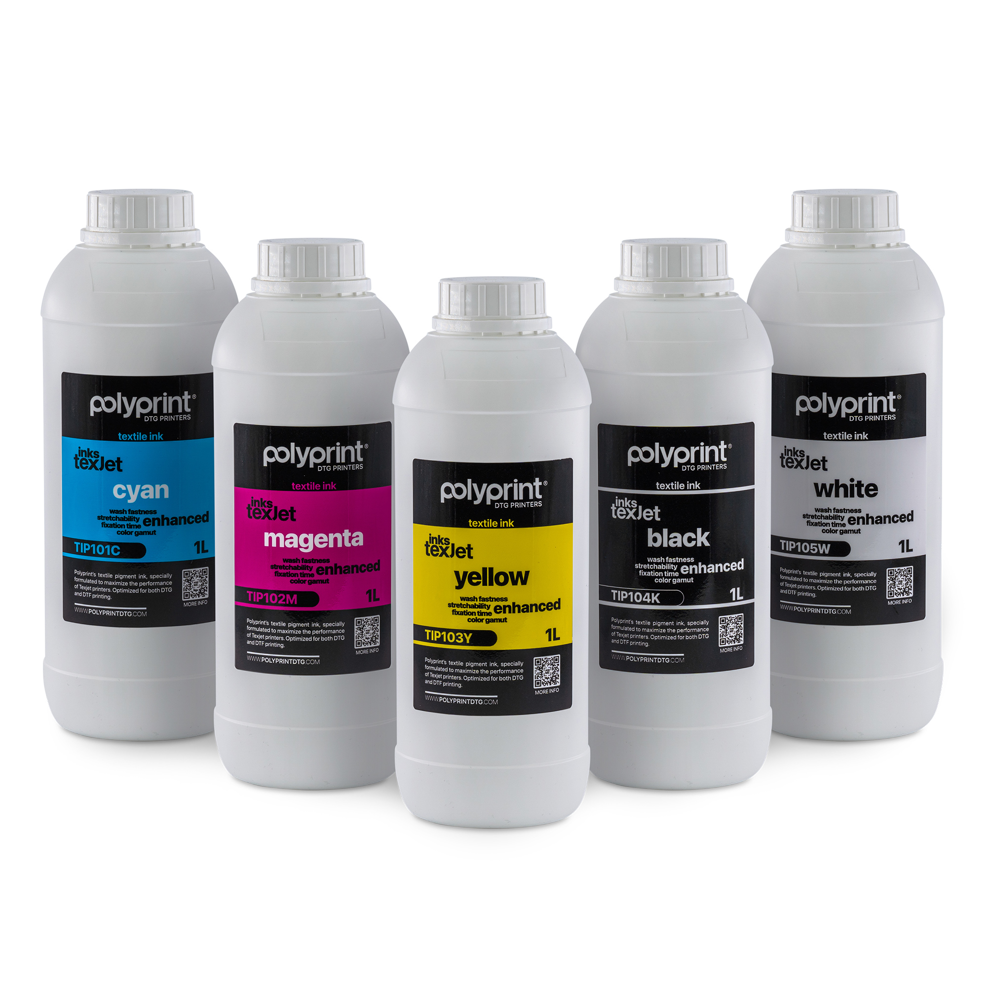 TexJet® Ink für Textildrucker, NG Serie, div. Farben, 1.000-ml-Flasche