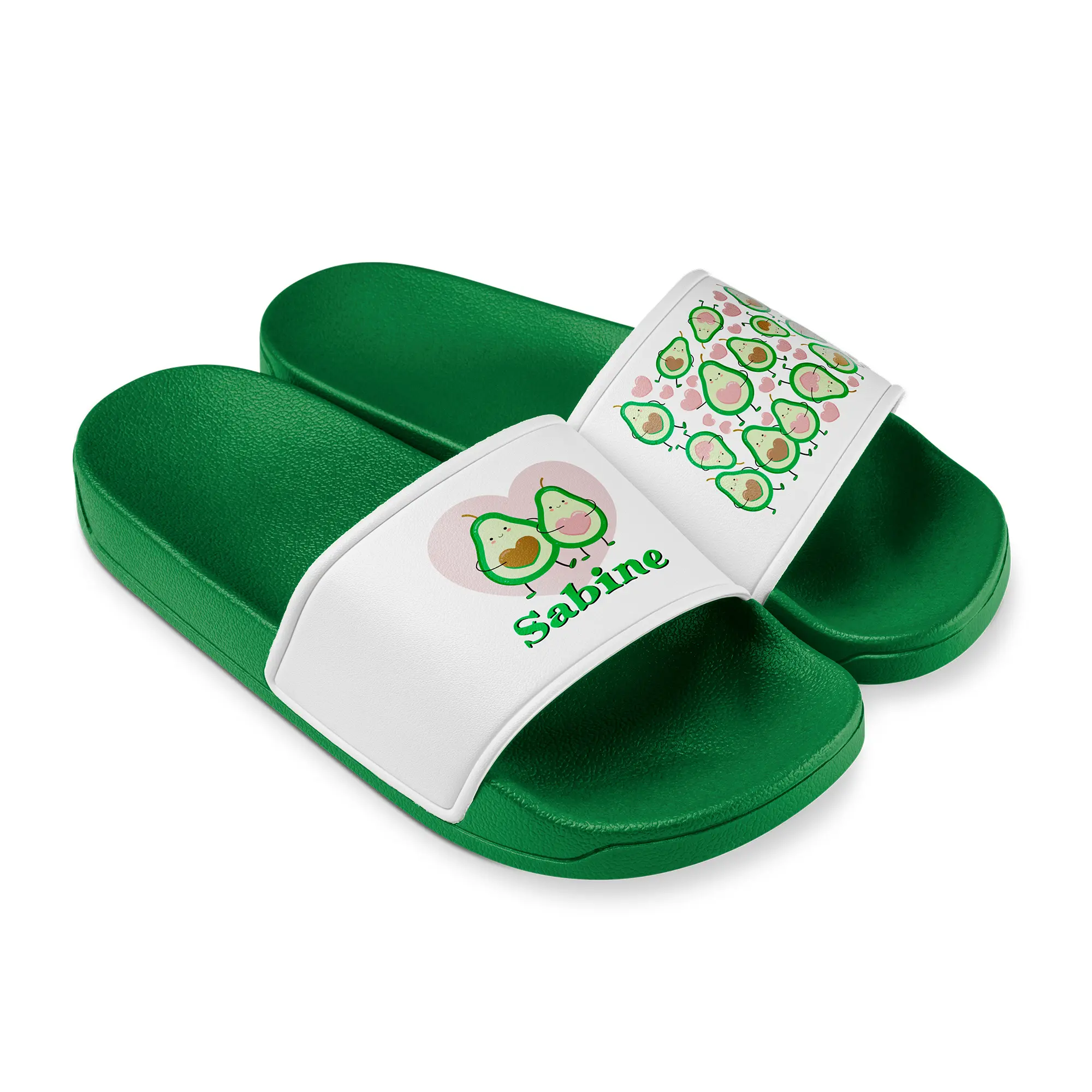 Badelatschen mit bedruckbarer Lasche (für DTF), div. Farben und Größen