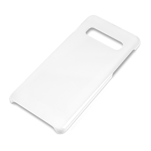 3D Premium Cover für Galaxy und iPhone, Farbe Weiß-glänzend und Farbe Weiß-matt