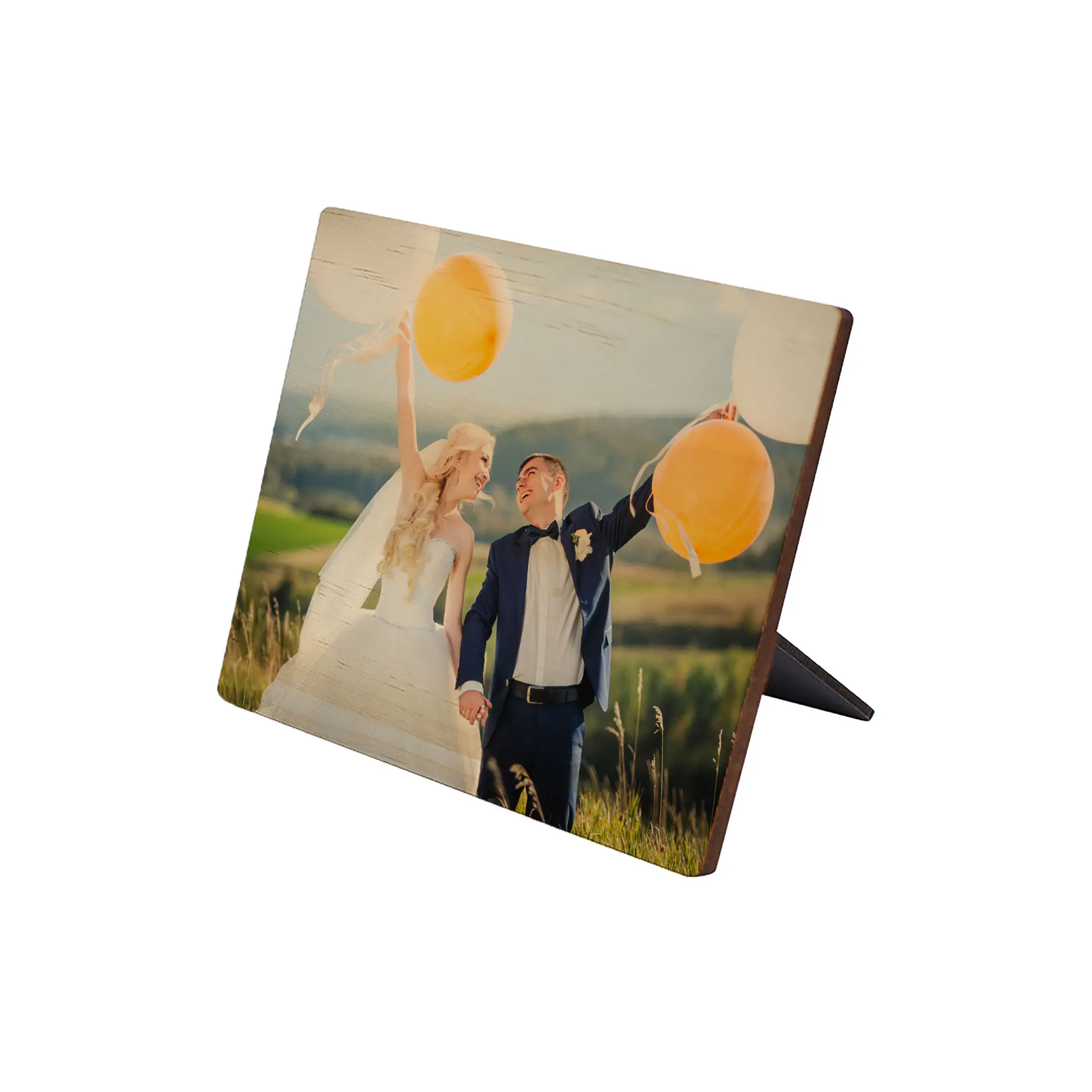 Sperrholz-Fotopanel, für Hoch- und Querformat, 5 mm stark, Farbe Natur mit Holzmaserung, div. Ausführungen