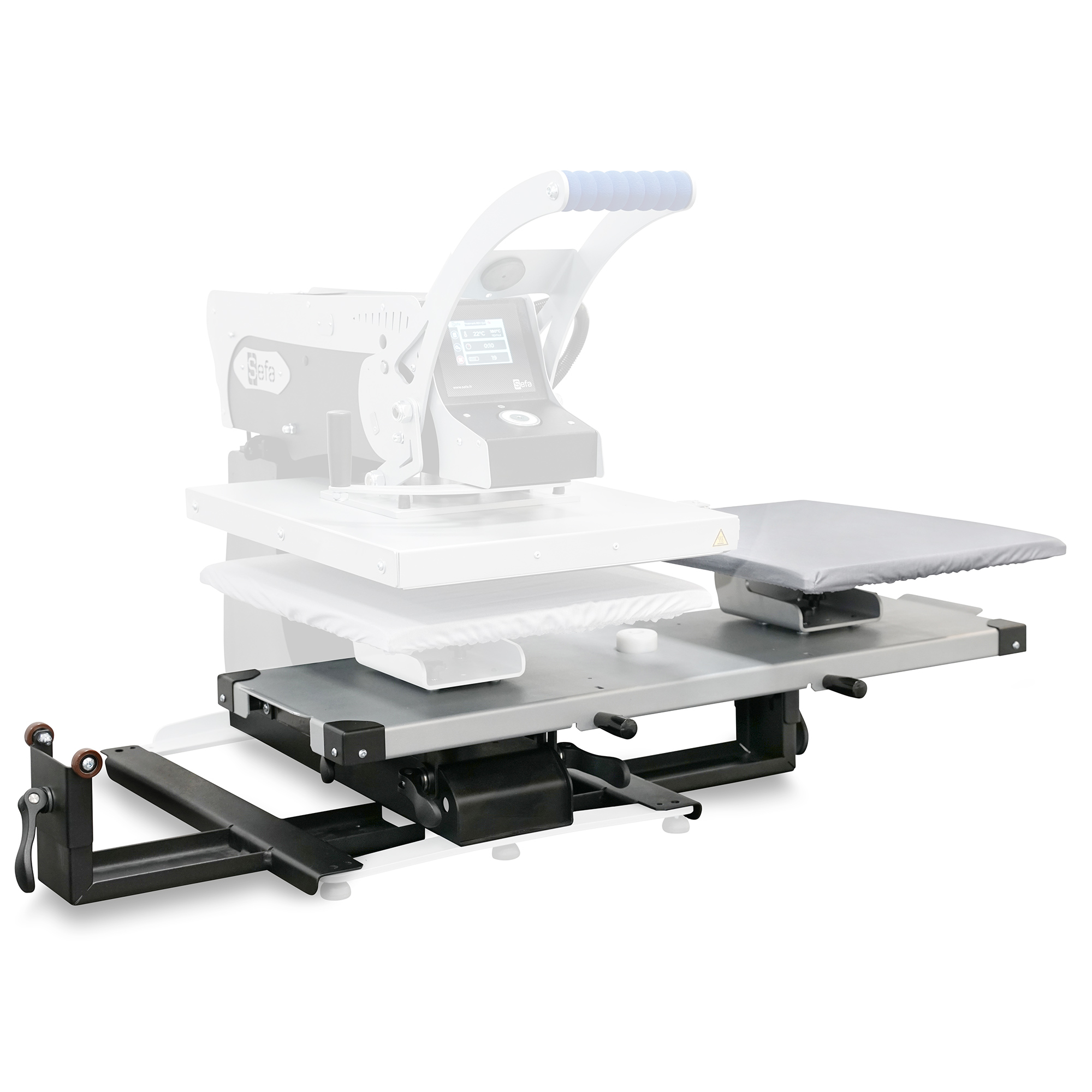 Table alternante pour les versions ROTEX V5, avec une plaque supplémentaire 40 x 50 cm