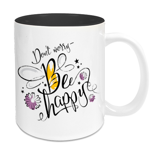 Tasse en céramique TWO TONES 11oz, Sublistar®-Coating, diverses couleurs