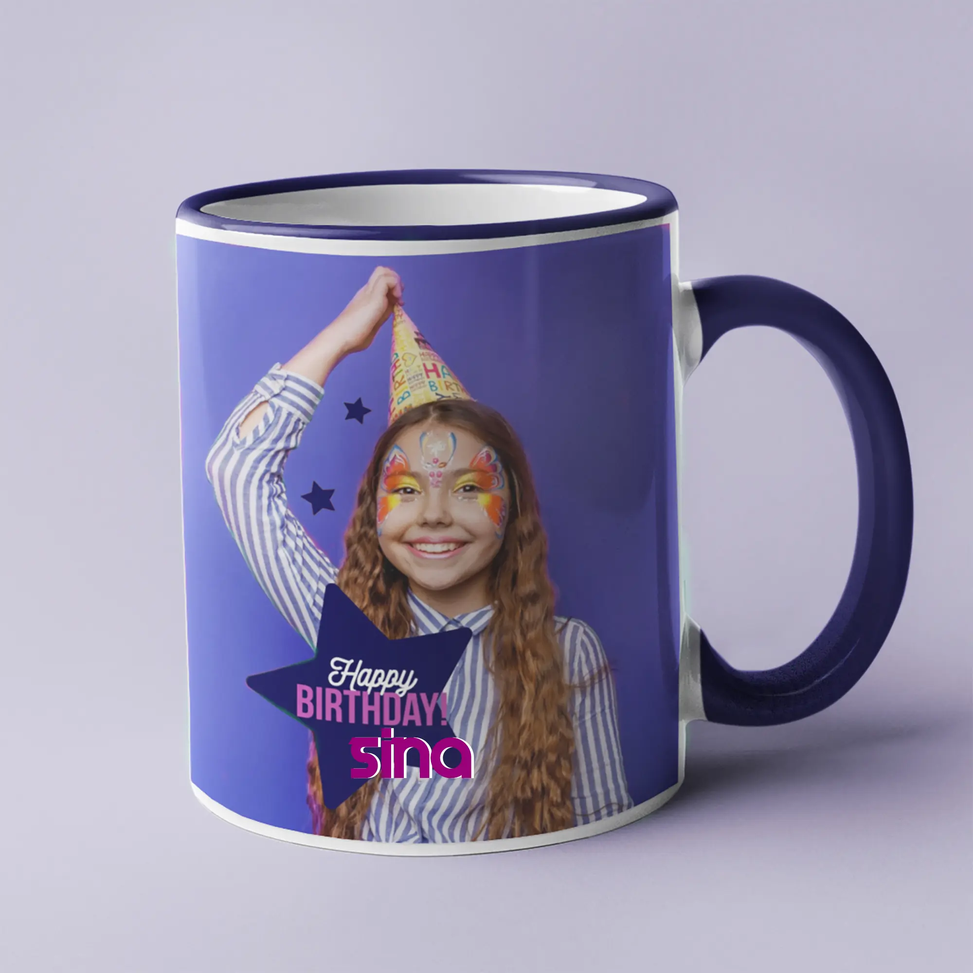 Keramiktasse RIM & HANDLE 11oz, Orca™ Coating, div. Farben