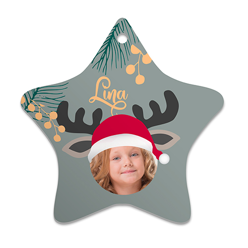 Ornements en plastique à suspendre, différents motifs