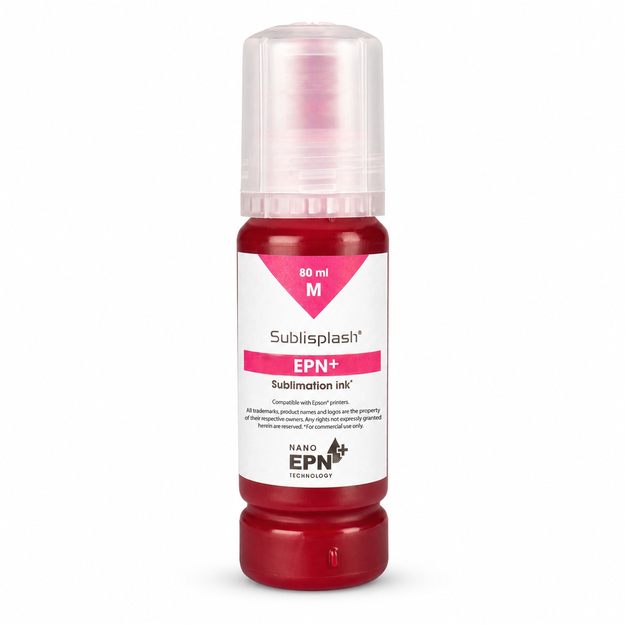 Sublisplash® EPN+ in 80-ml-Flaschen (für EcoTank-Modelle), div. Farben