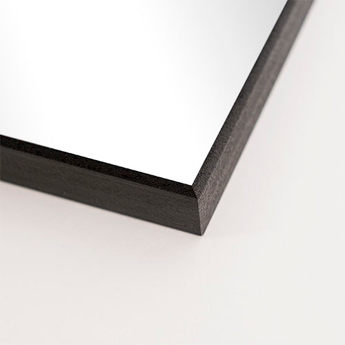 ChromaLuxe Wandtafel weiß-glänzend, 505 x 760 x 16 mm, Rahmen Schwarz ChromaLuxe Wandtafel weiß-glänzend, 505 x 760 x 16 mm, Rahmen Schwarz