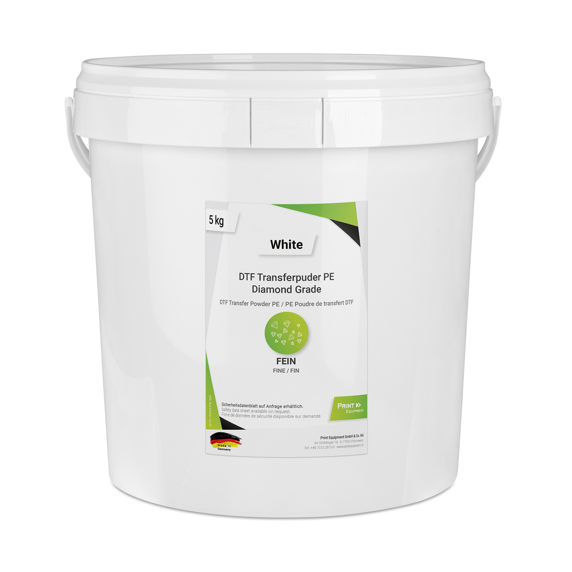 DTF Puder PE Diamond Grade, div. Ausführungen DTF Puder PE Diamond Grade, div. Ausführungen
