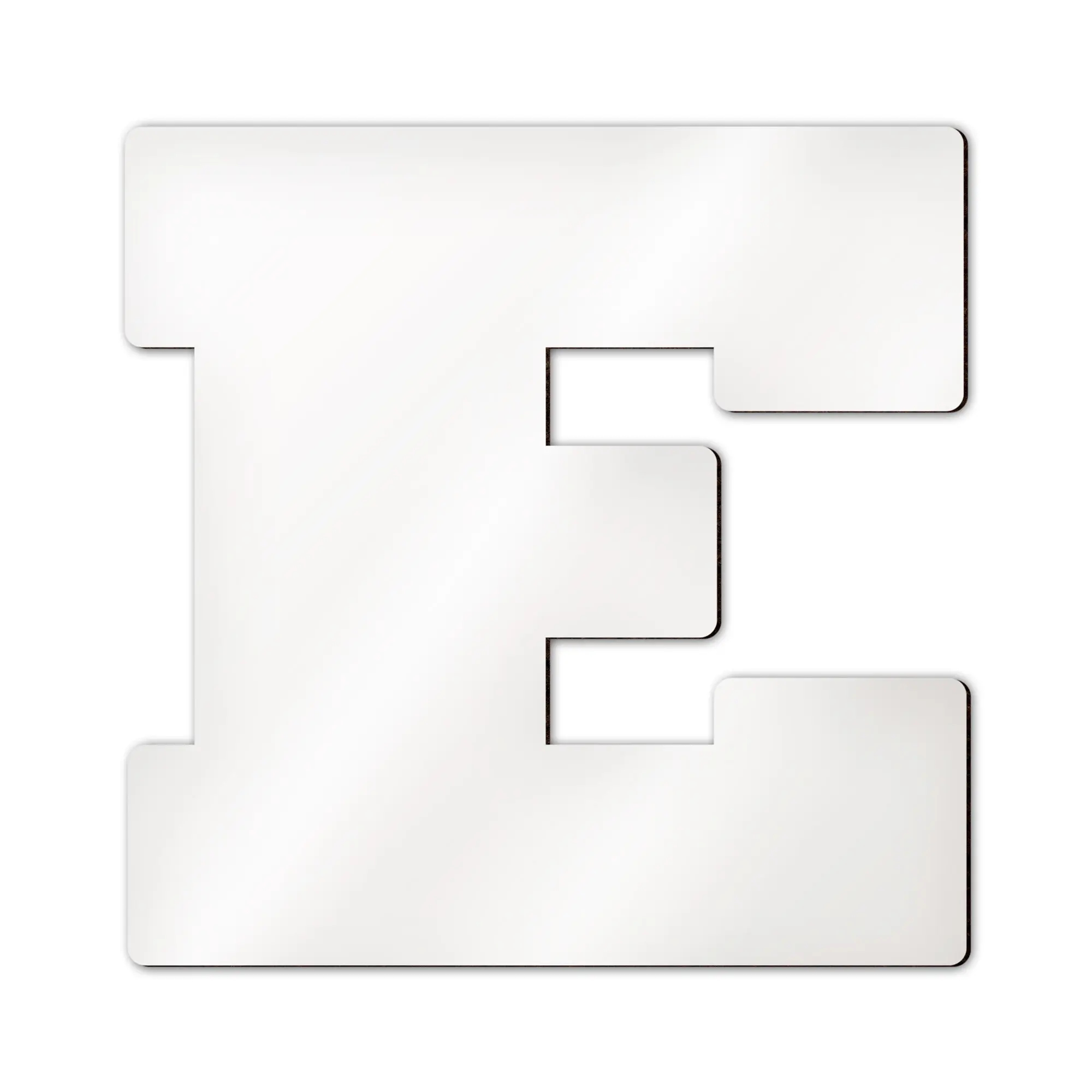 Sublistar® MDF Buchstaben und Sonderzeichen, Höhe 14 cm, 3 mm stark, 100 St./Karton