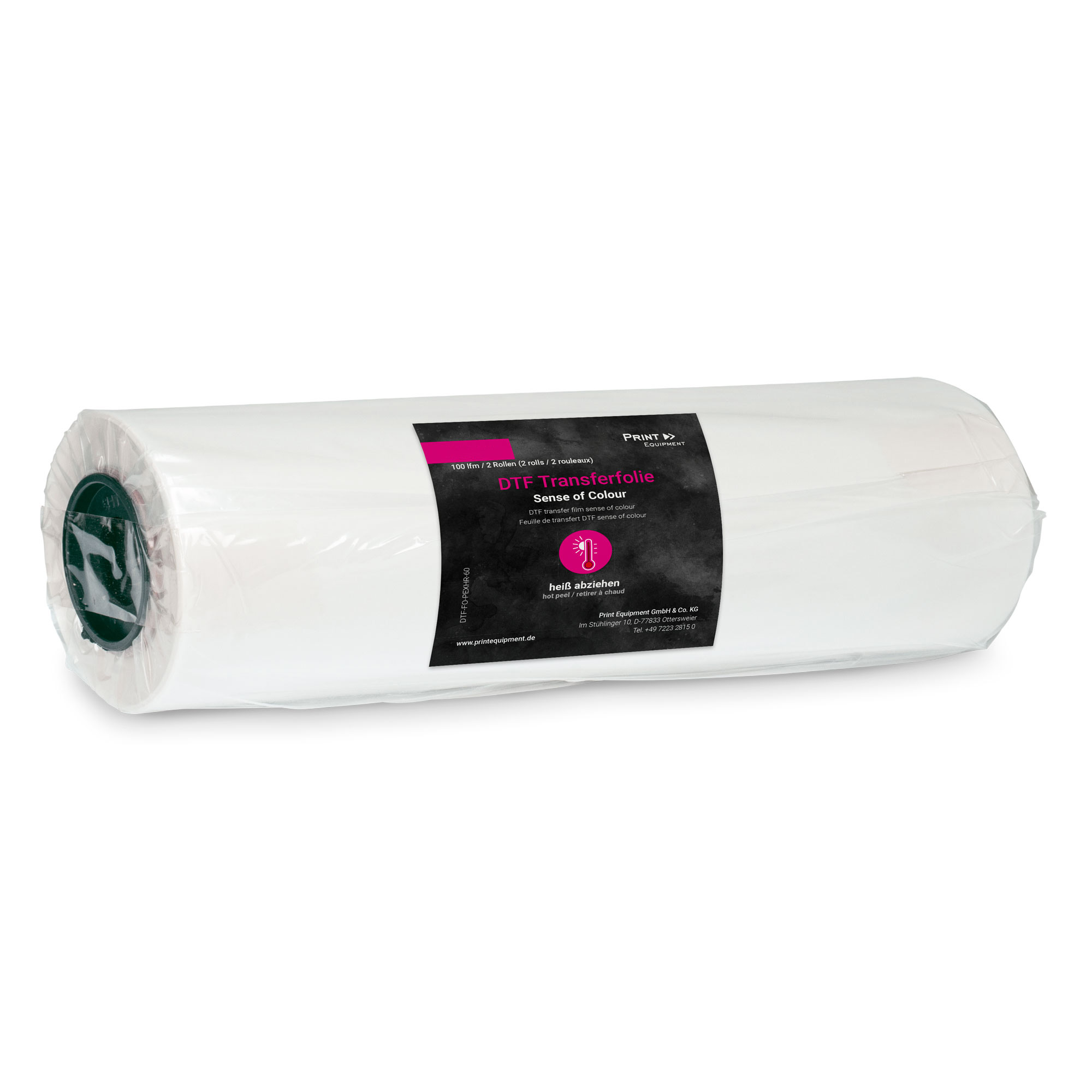 DTF Transferfolie Sense of Colour / Hot Peel, Matt Coated, div. Ausführungen