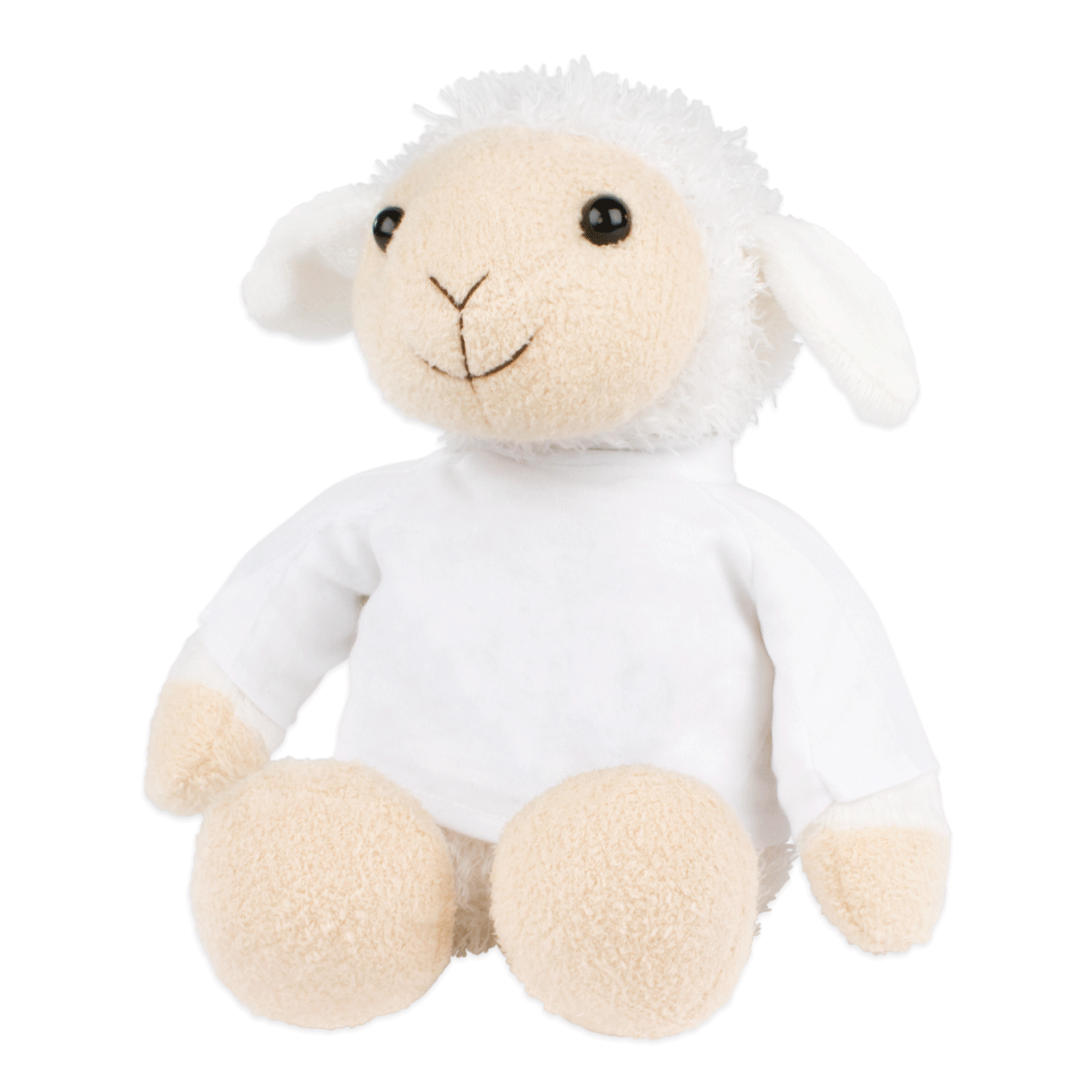Sublistar® Mouton en peluche Berta, hauteur assis env. 200 mm, 48 pcs./carton