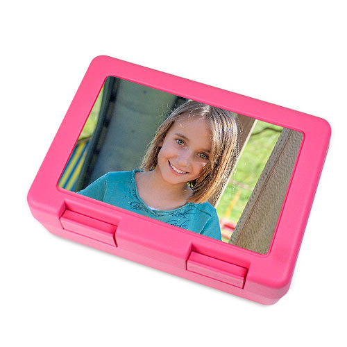 Sublistar® Brotzeitbox Pink, Größe 185 x 128 x 65 mm Sublistar® Brotzeitbox Pink, Größe 185 x 128 x 65 mm
