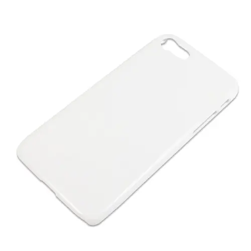 3D Premium Cover für Galaxy und iPhone, Farbe Weiß-glänzend und Farbe Weiß-matt