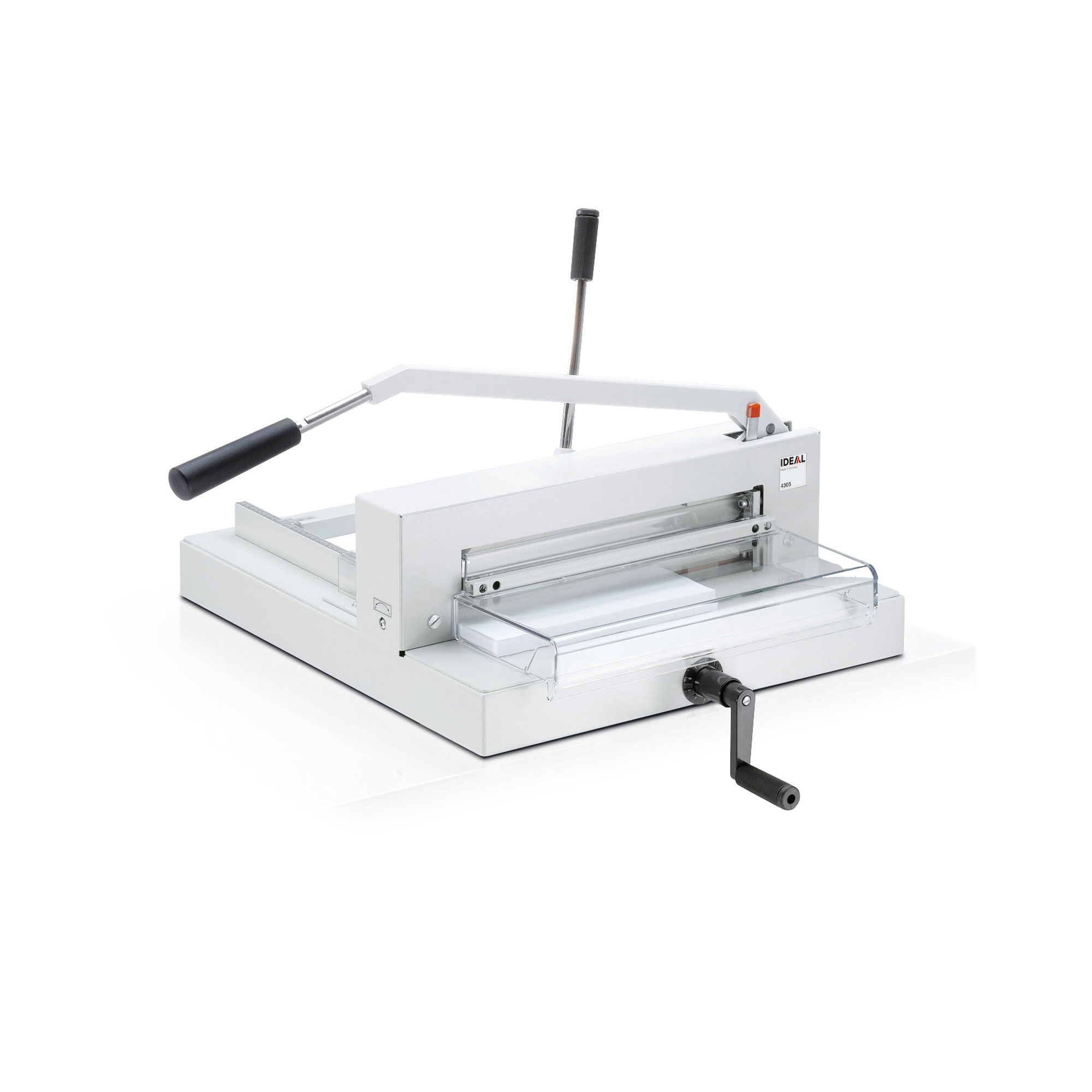 Manueller Stapelschneider für Formate DIN A3 430 mm Schnittlänge und 40 mm Schnitthöhe