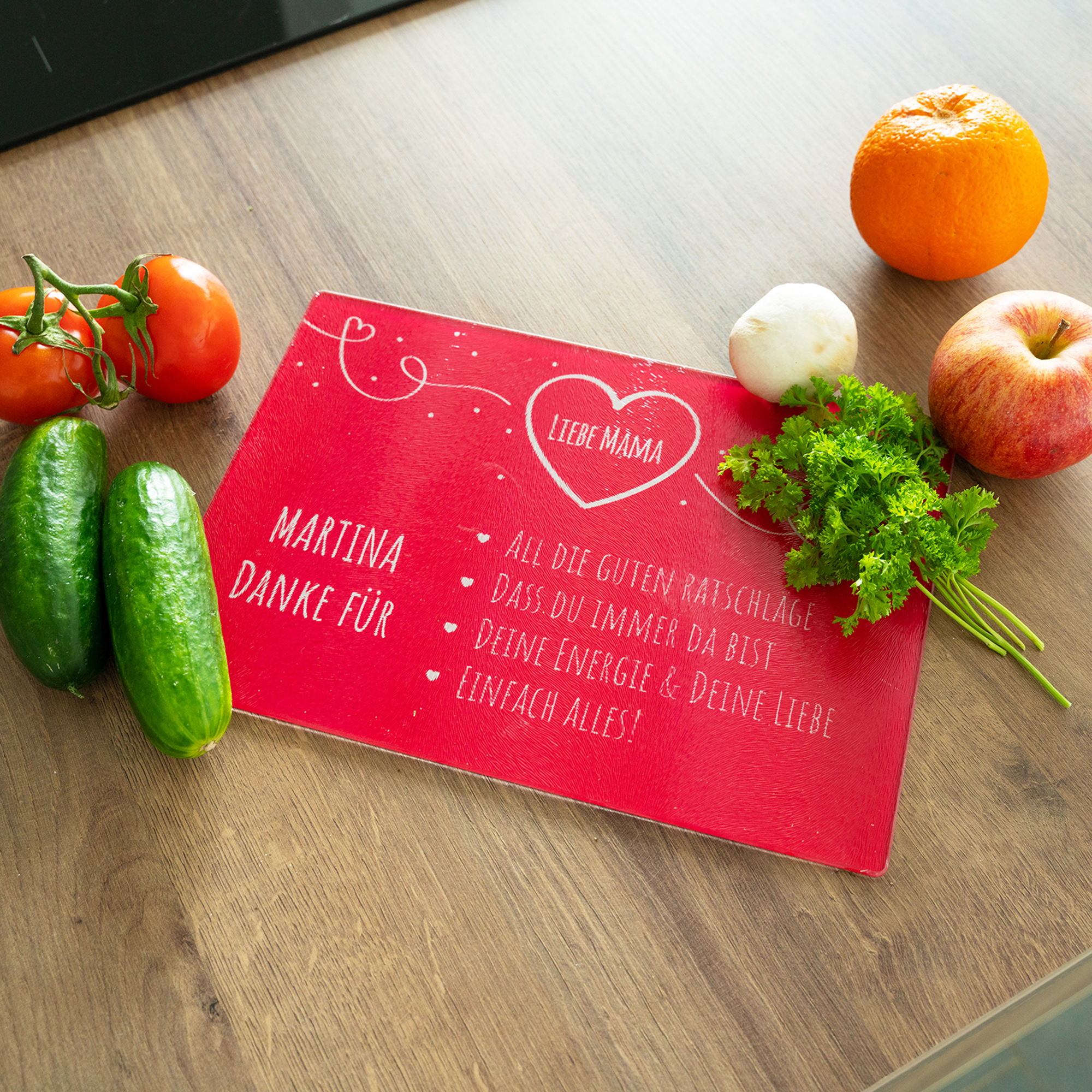 Planche à découpe en verre, diverses tailles