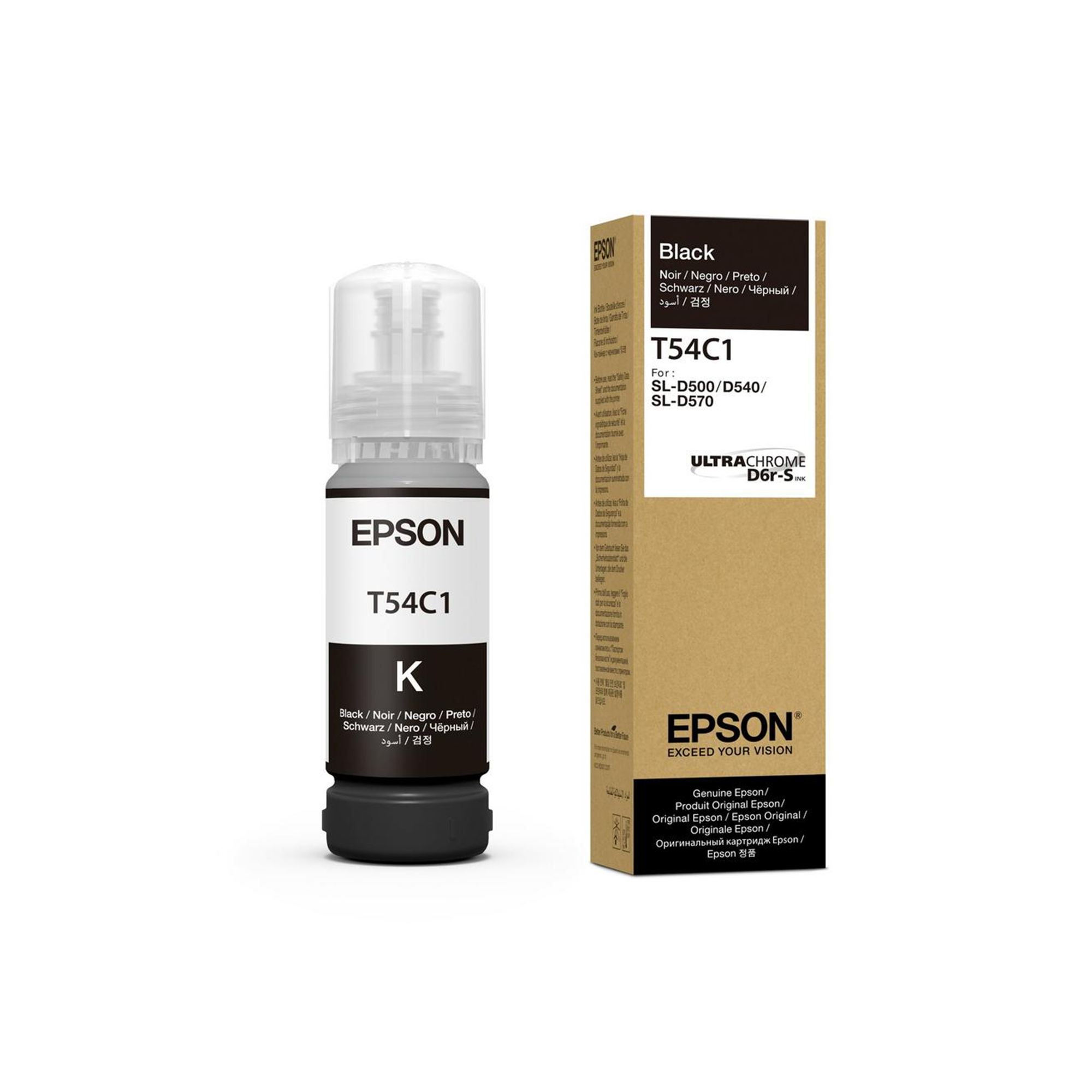 Epson UltraChrome® D6r-S, für SureLab SL-D500, 70 ml Flasche, verschiedene Farben Epson UltraChrome® D6r-S, für SureLab SL-D500, 70 ml Flasche, verschiedene Farben