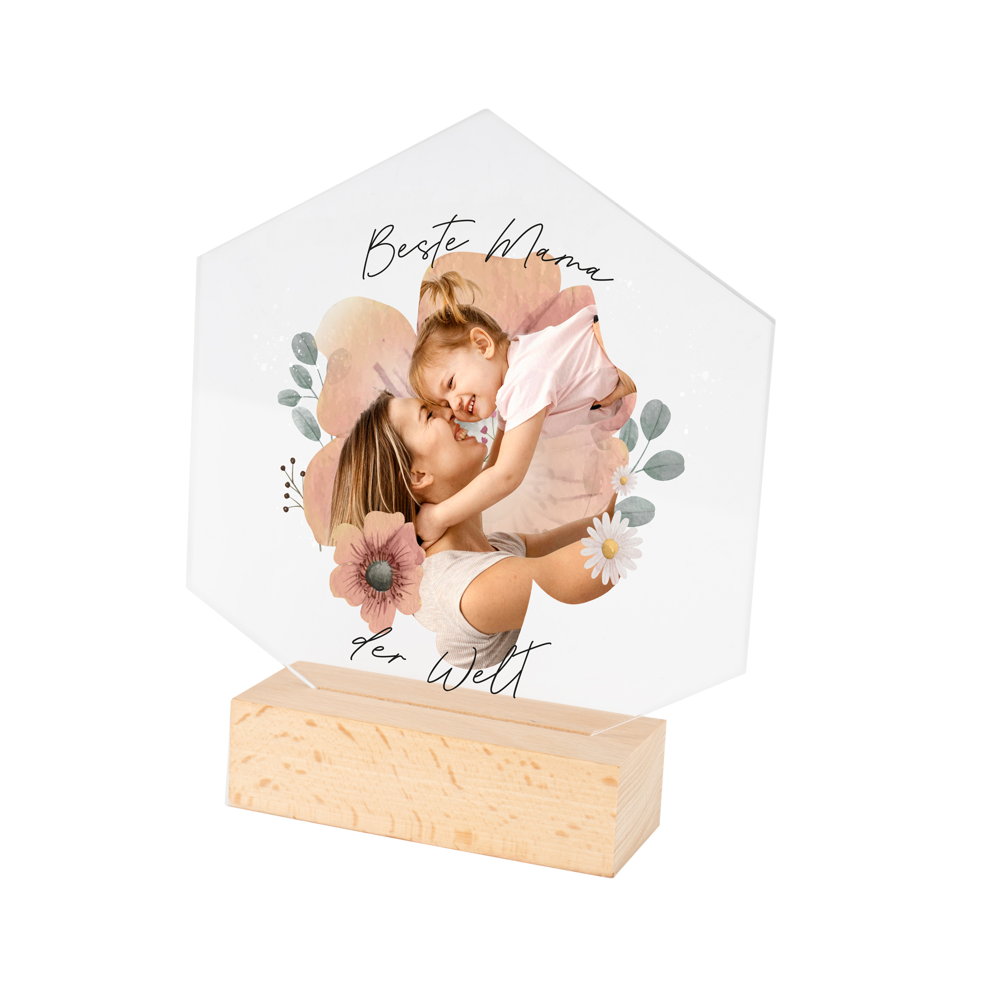 Acrylplatte passend für Holzsockel L-ACR2-BAS-, div. Ausführungen