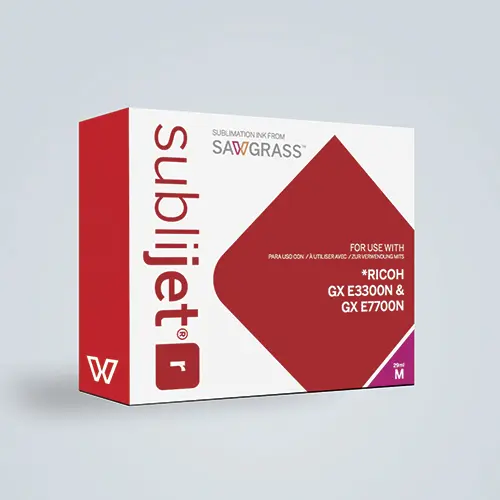 SubliJet-R für Ricoh GXe2600/3300N/7700N, 29 ml Kartusche, diverse Farben