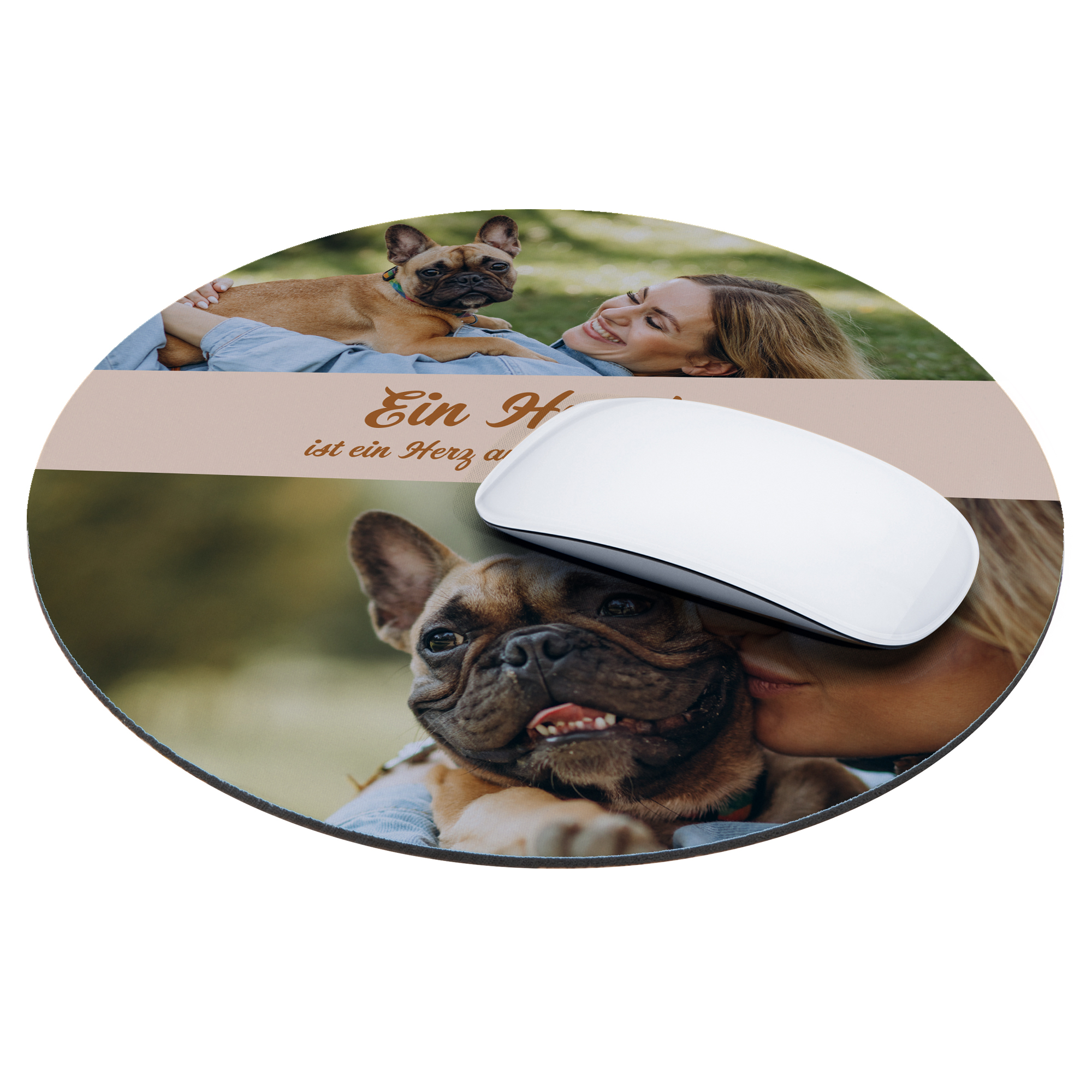 Sublistar® Tapis de souris tissu Ø 190 mm, diverses épaisseurs, 10 pcs./pack