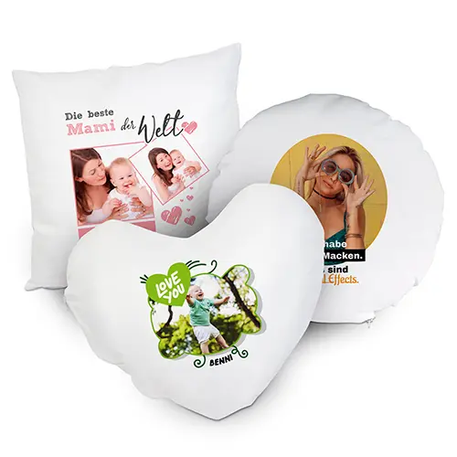 Sublistar® Housse de coussin blanc avec surface structurée, 100% polyester, diverses tailles